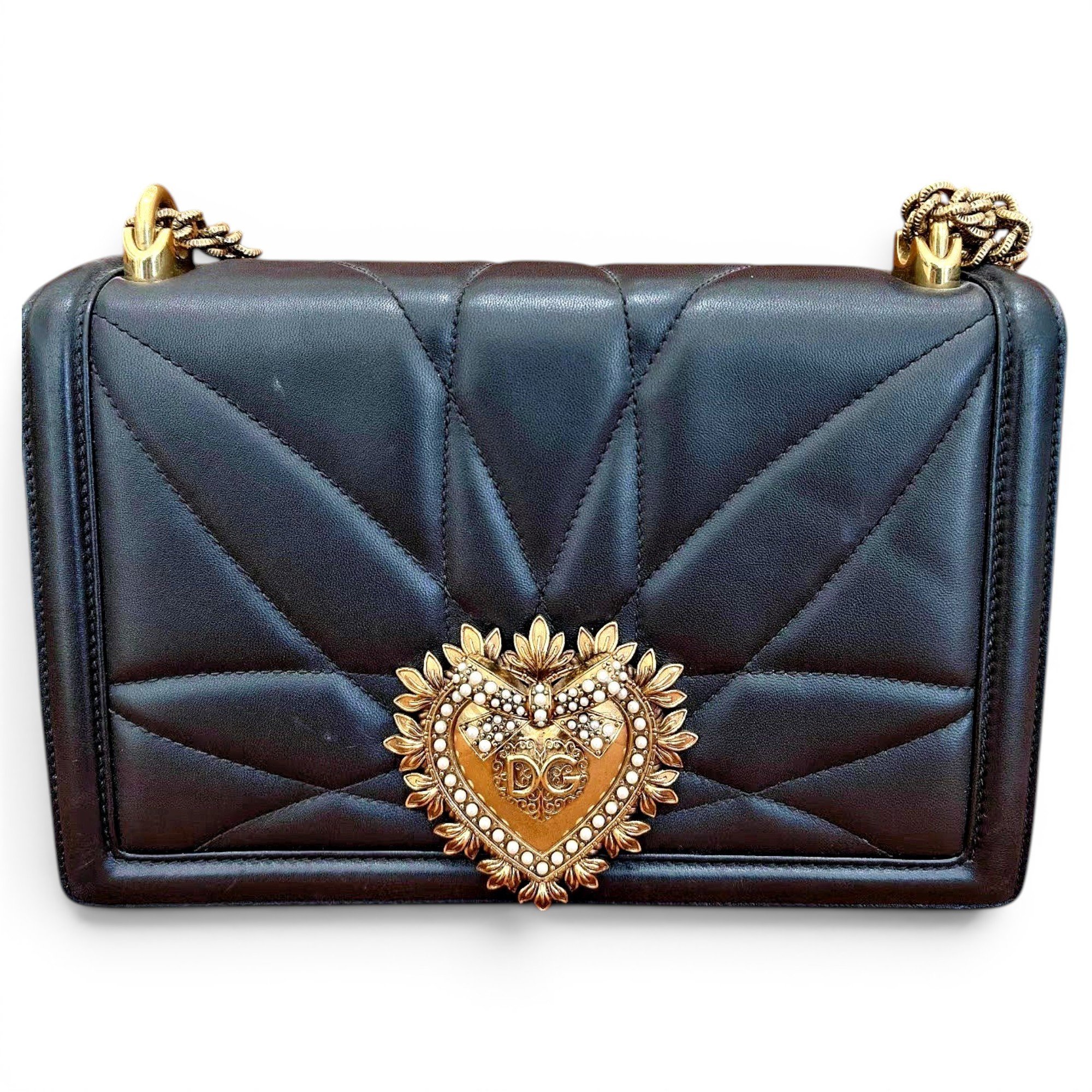 Devotion leather handbag