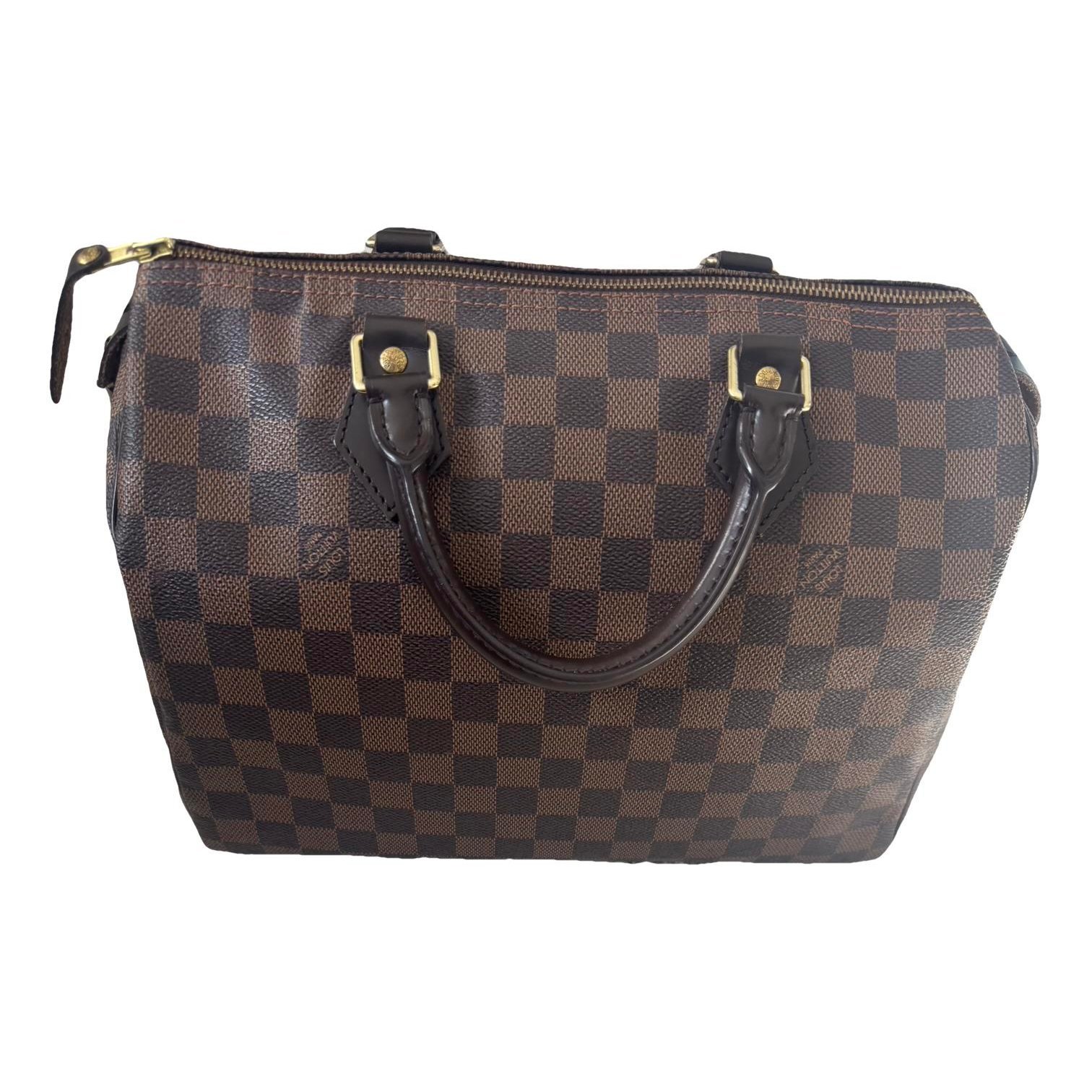 Speedy leather handbag