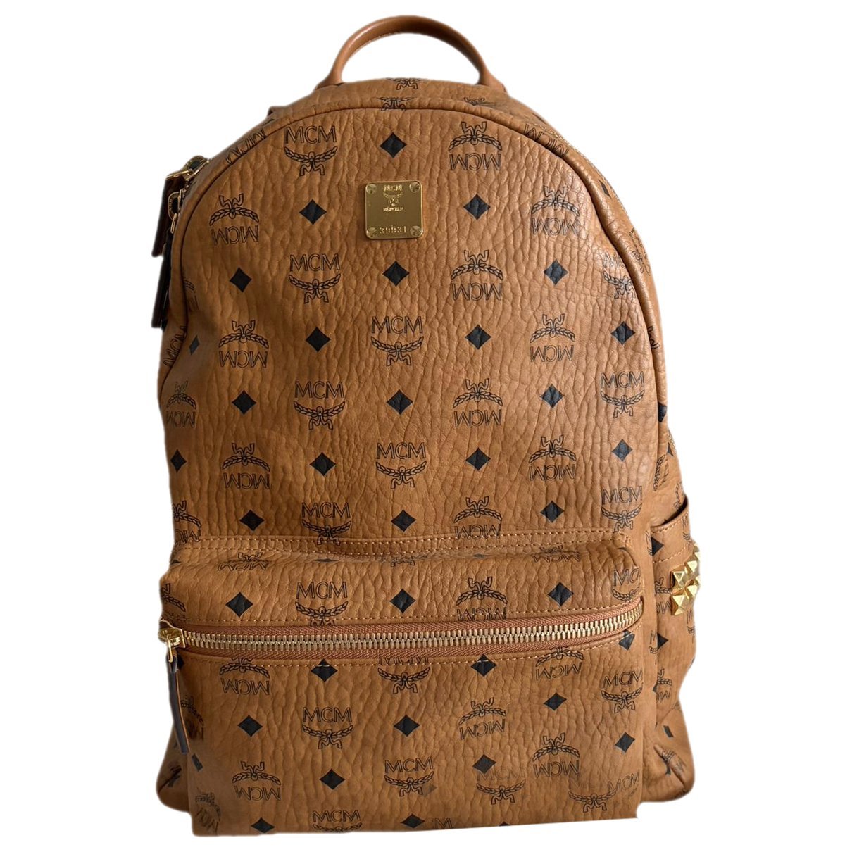 Stark leather backpack