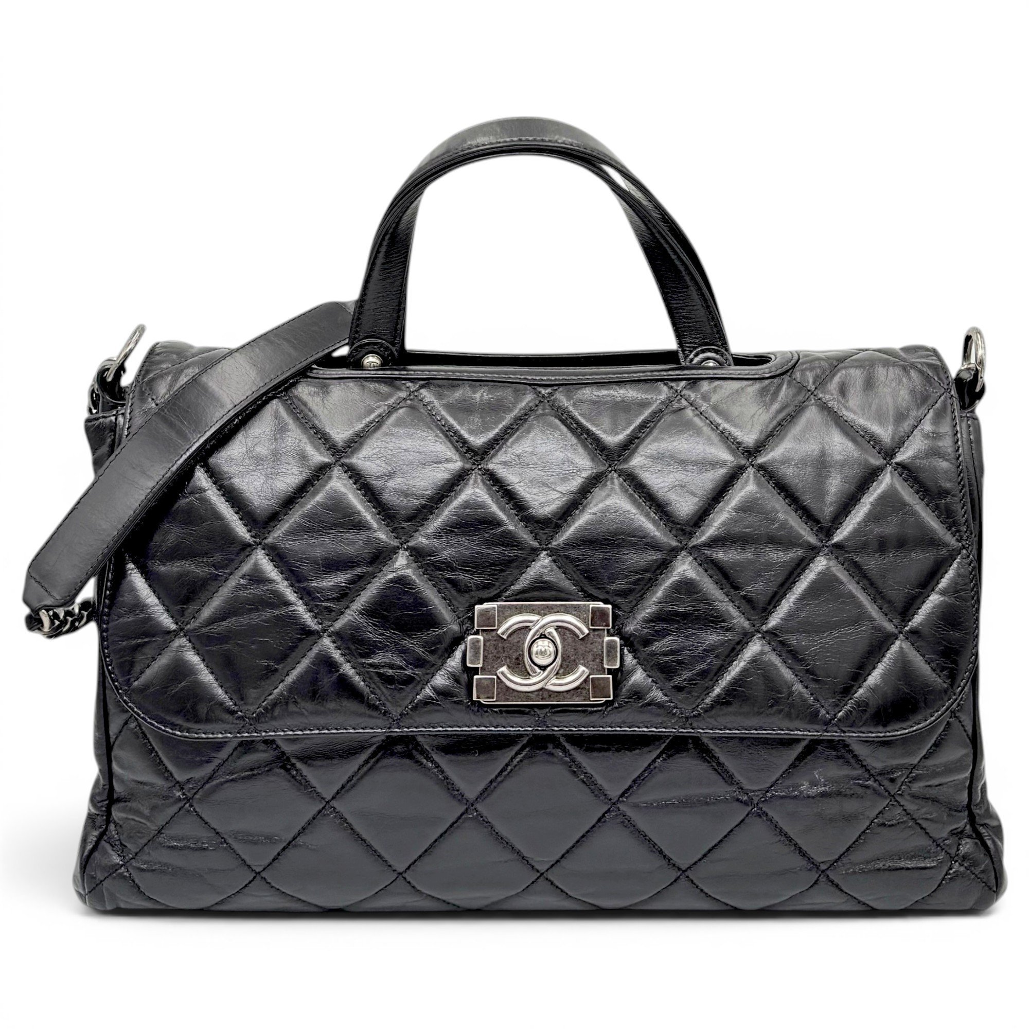 Pony-style calfskin handbag