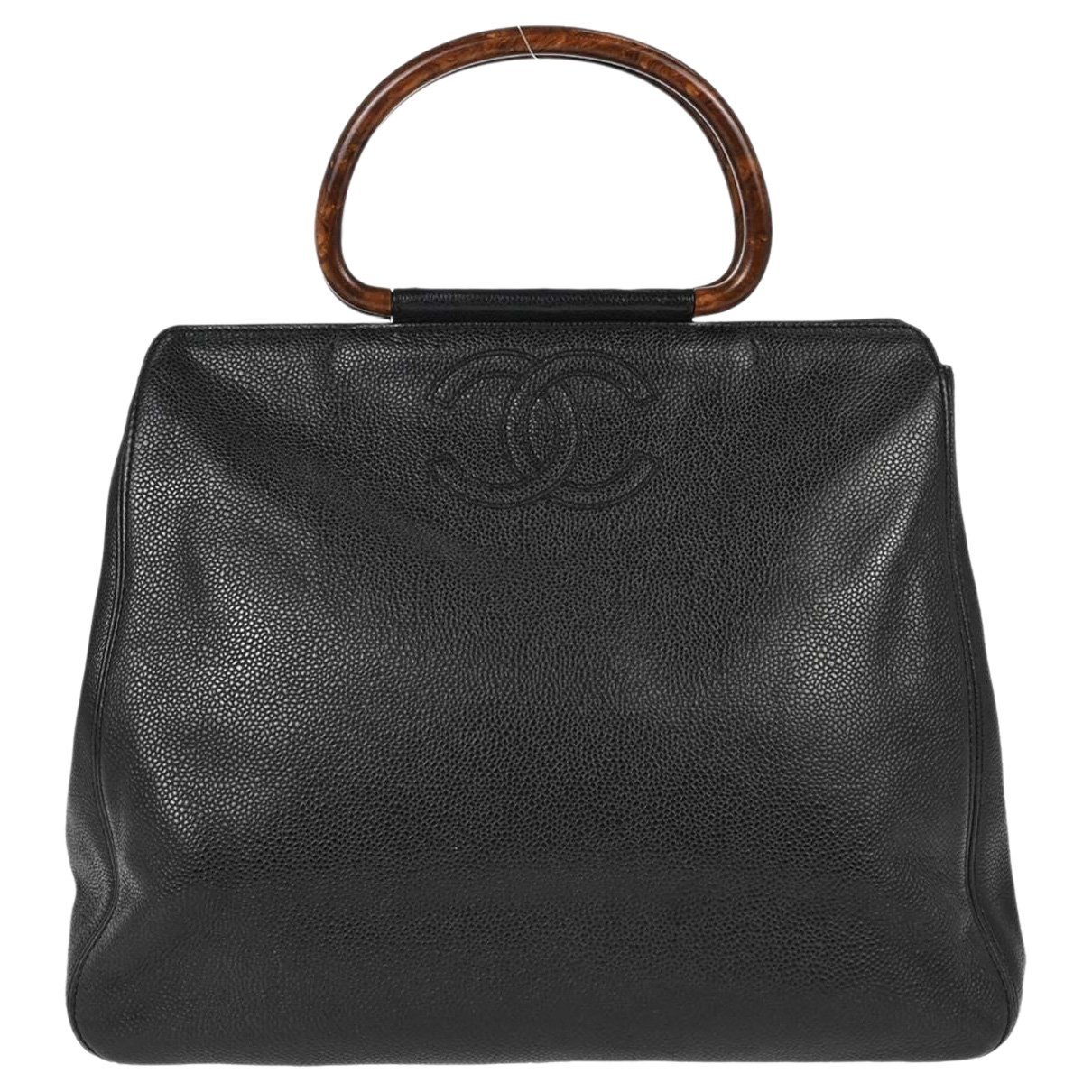 Leather tote