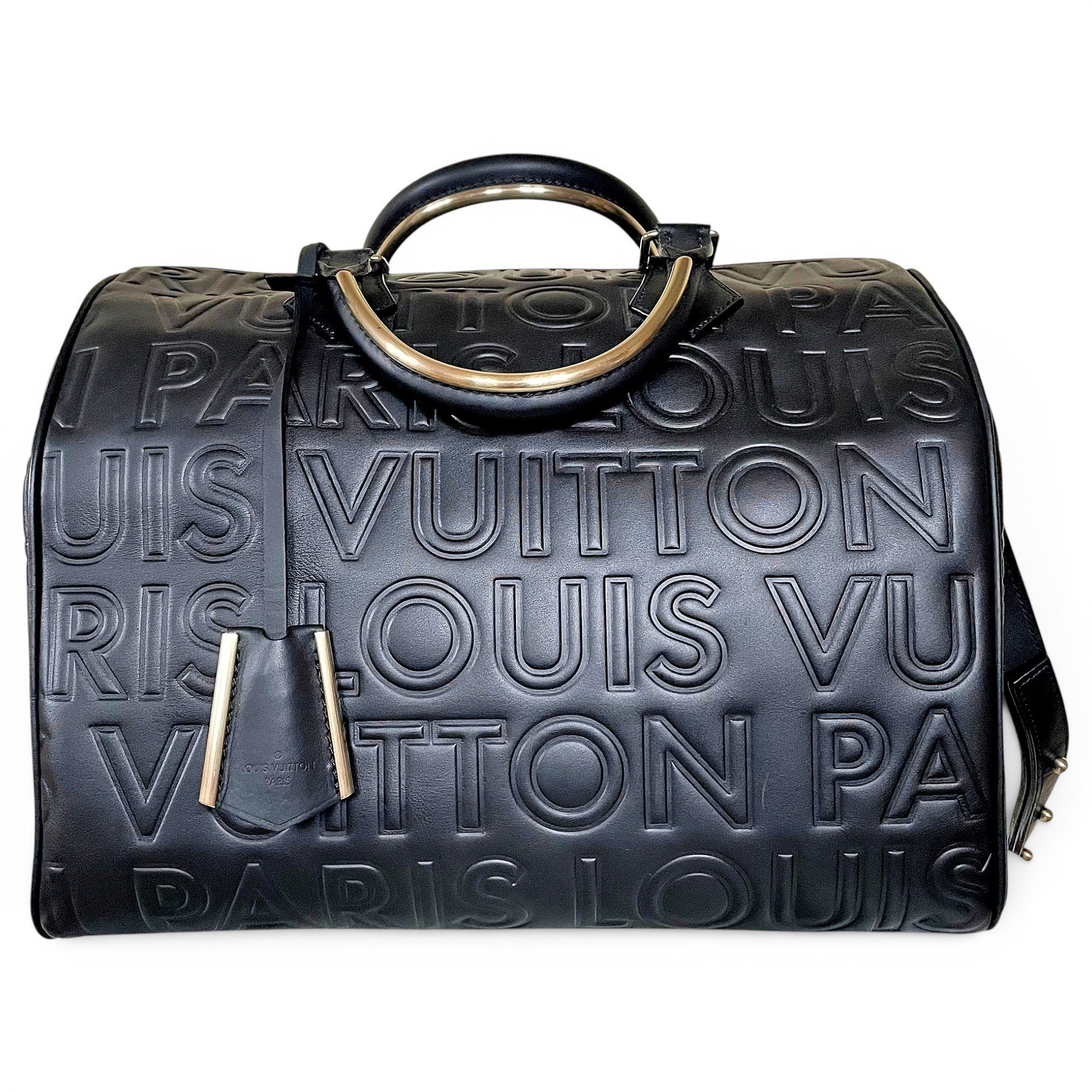 Speedy leather handbag