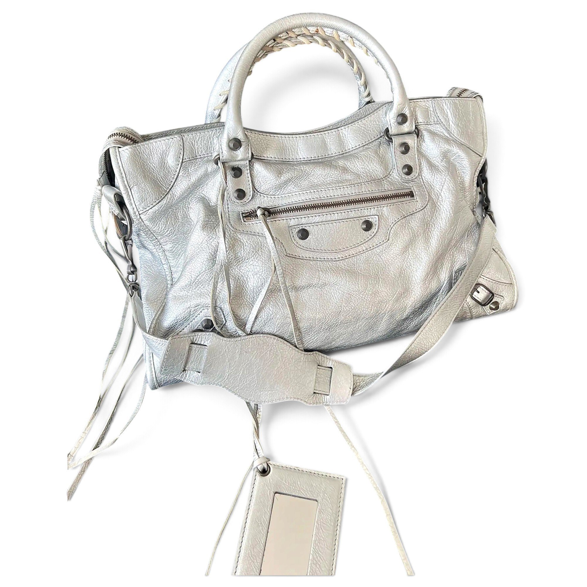 Balenciaga City leather handbag
