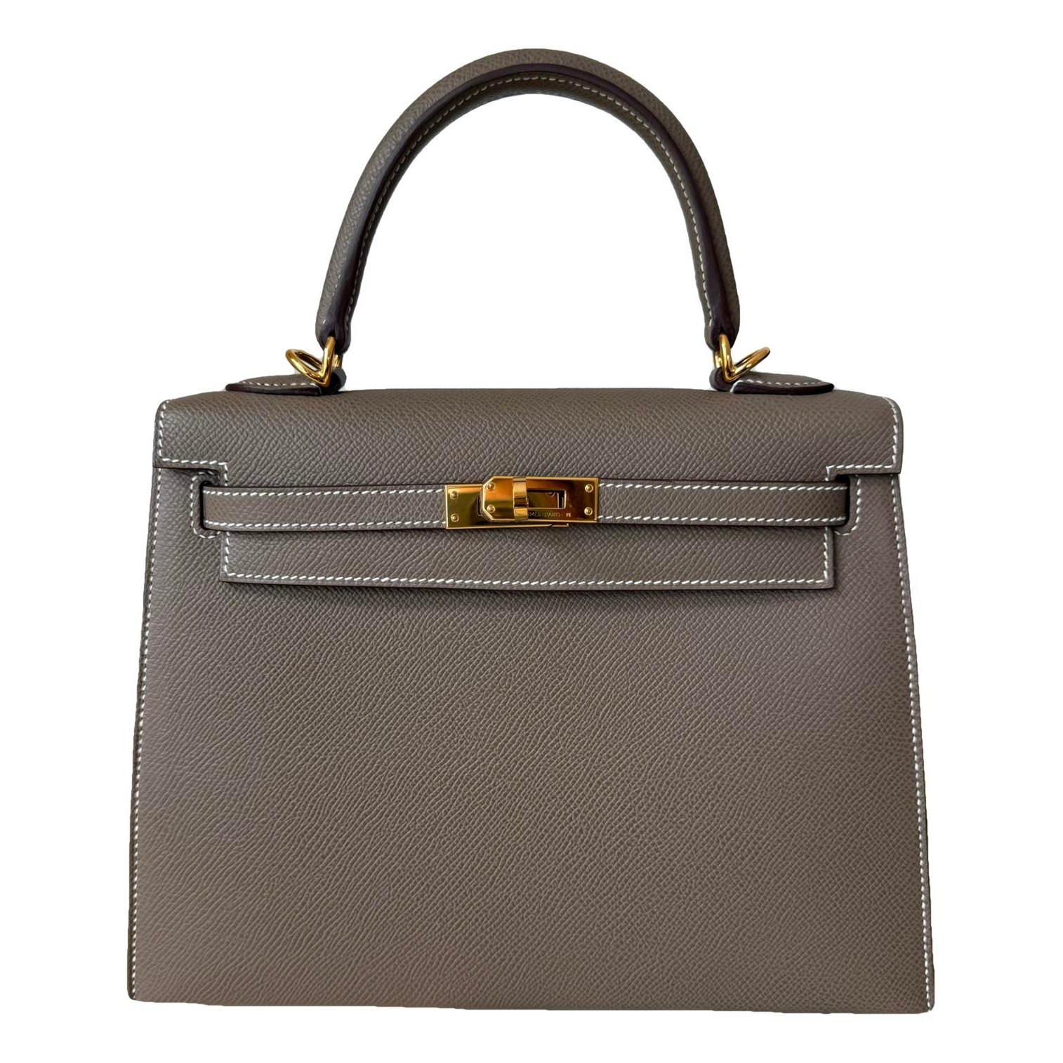 Kelly 25 leather handbag