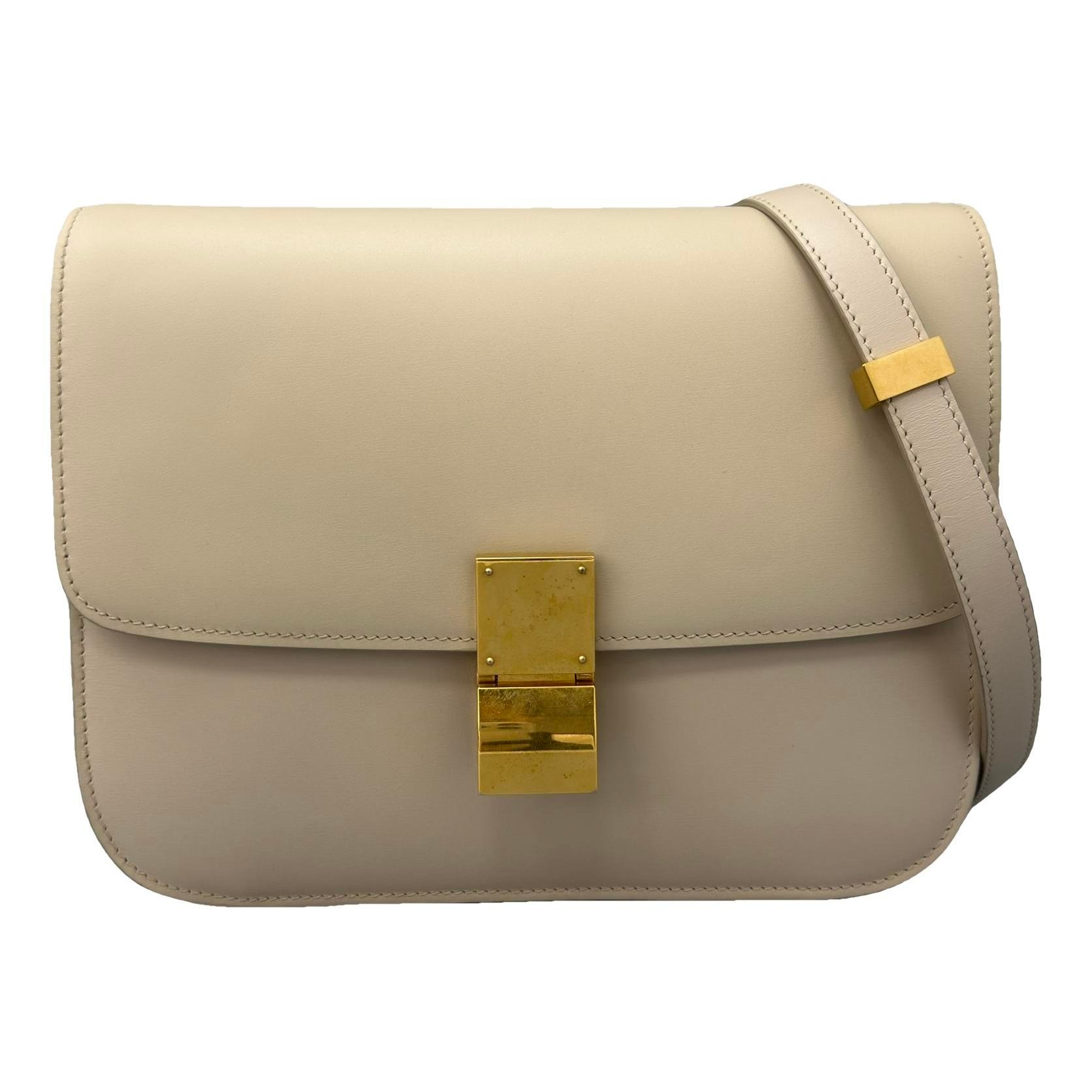 Classic leather handbag