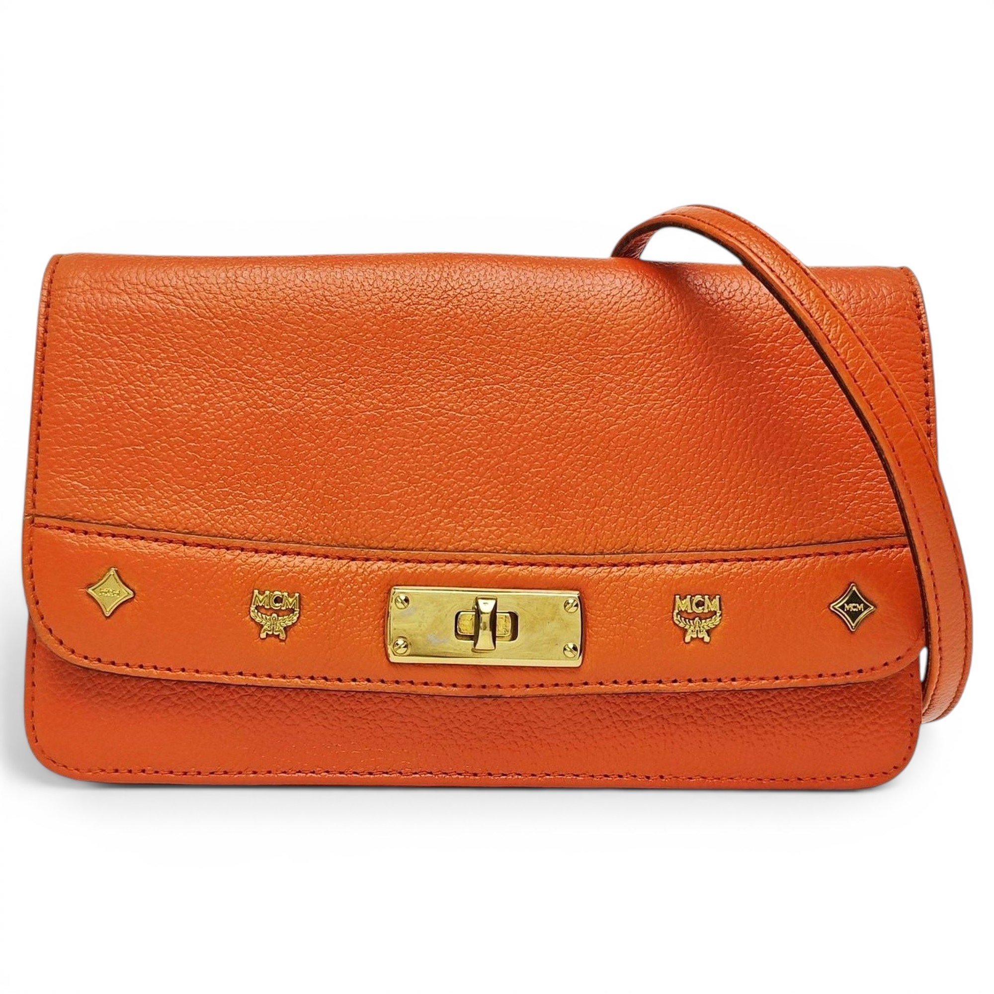 Leather handbag