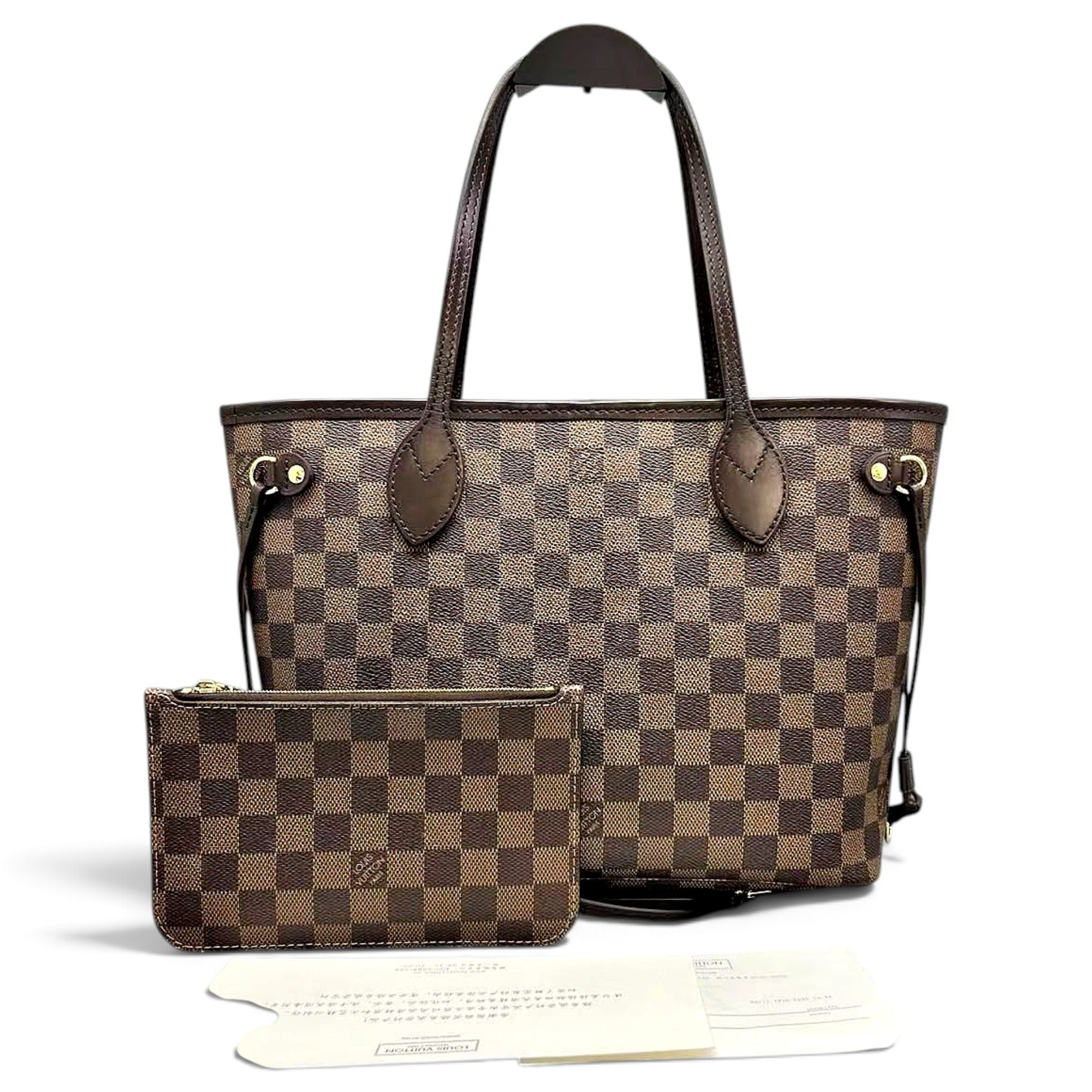 Neverfull leather tote