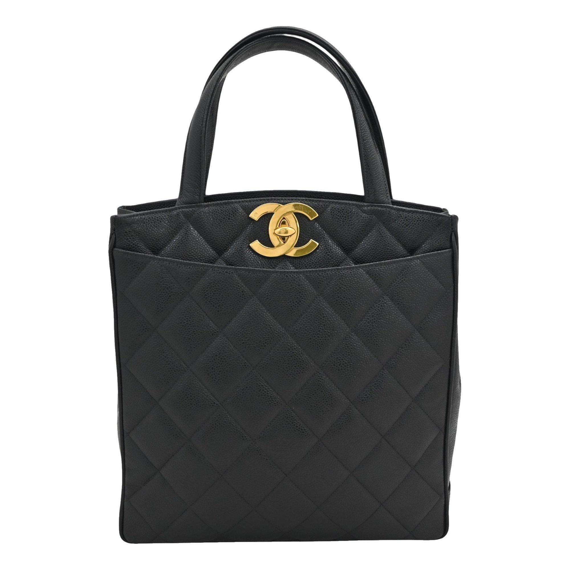 Leather tote