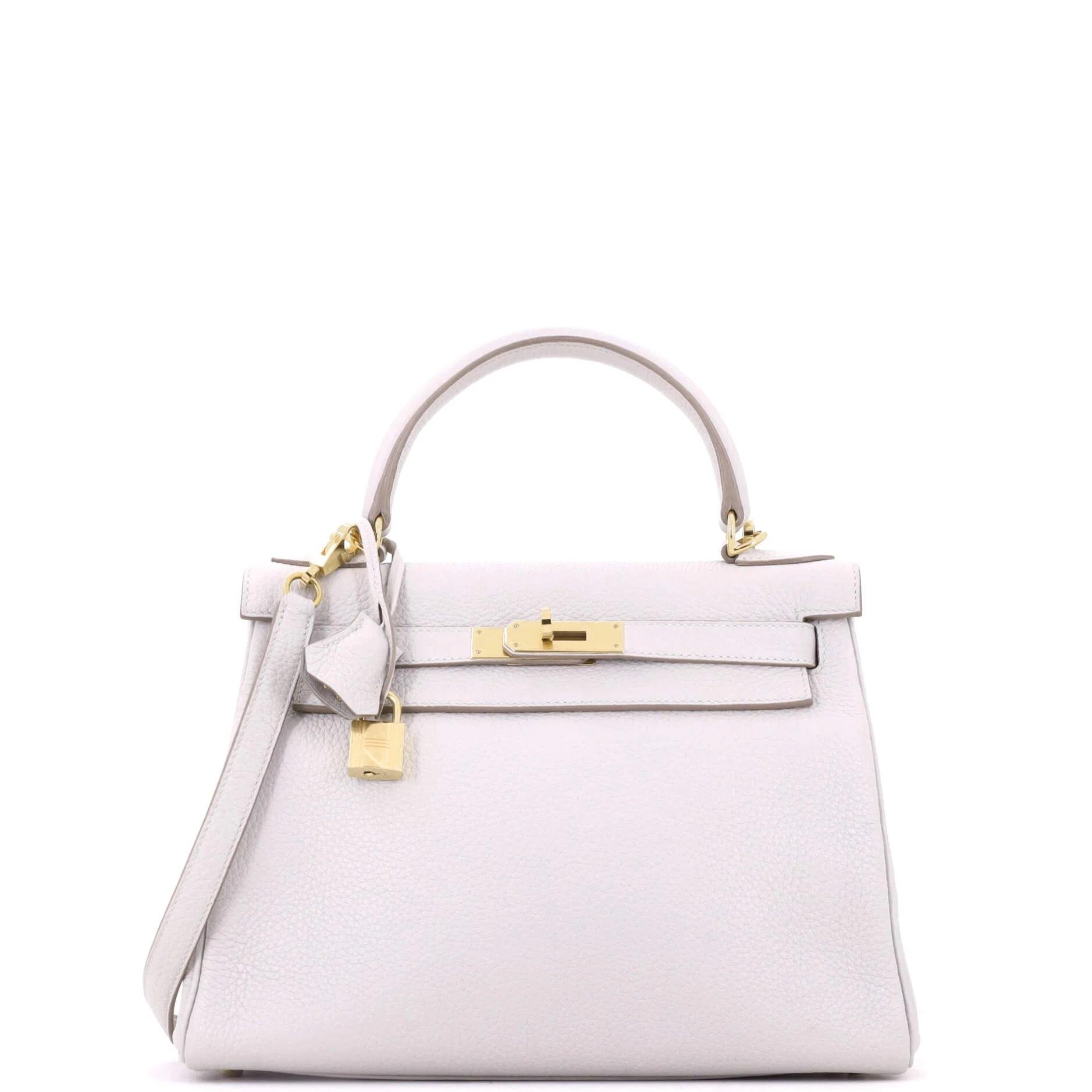 Kelly 28 leather handbag