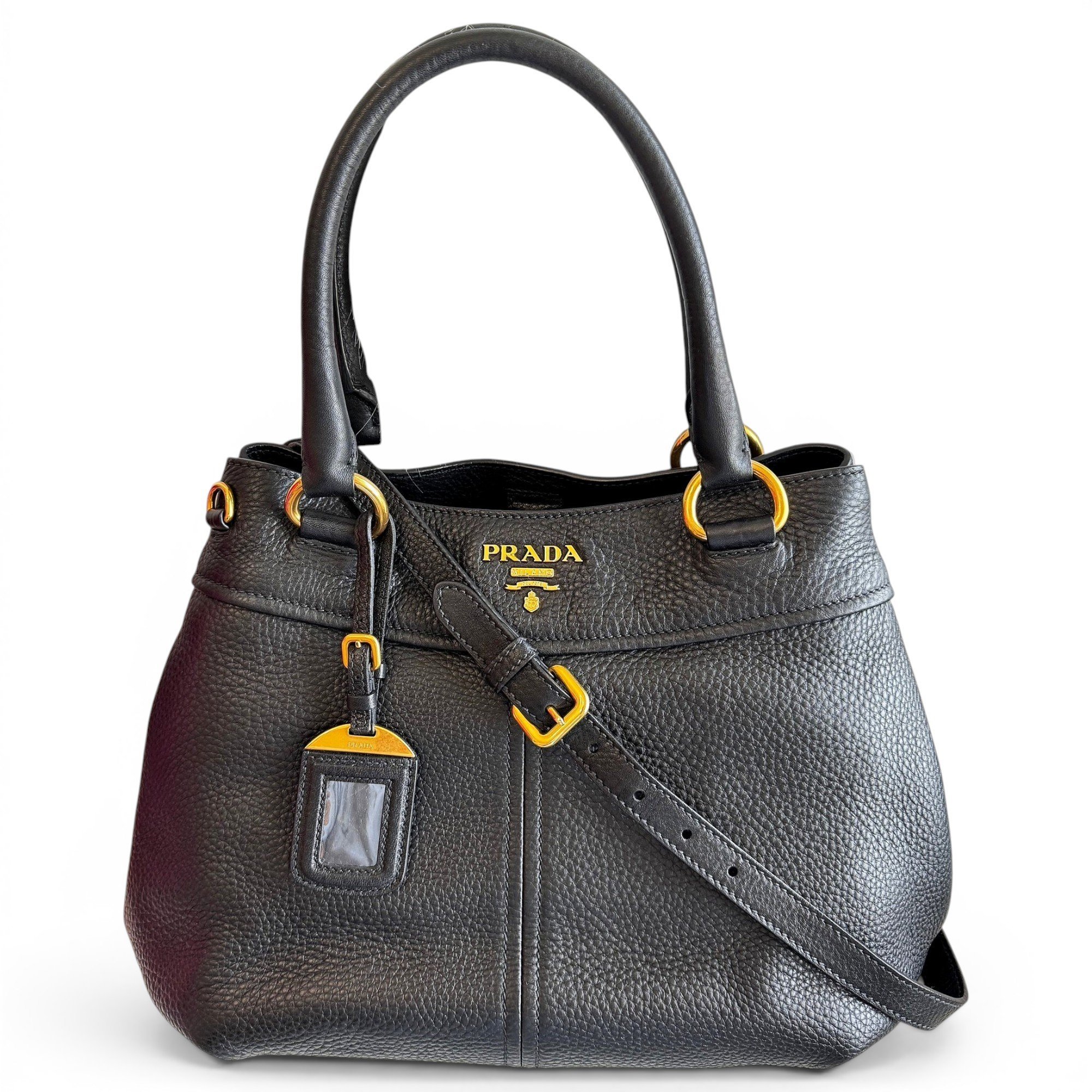 Leather handbag