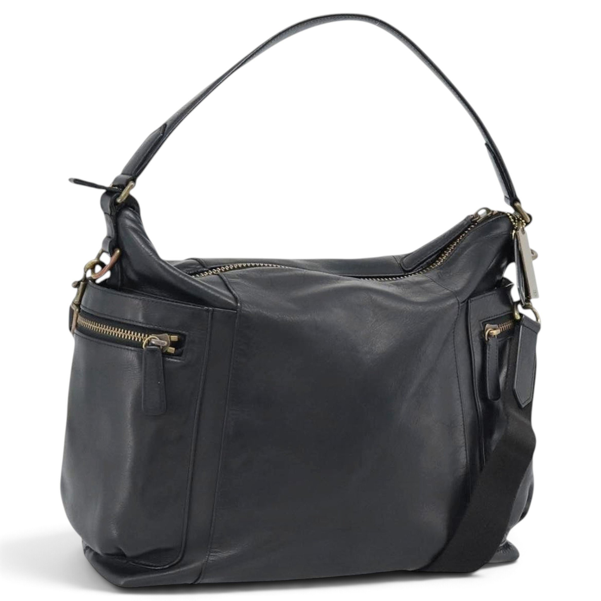Leather handbag