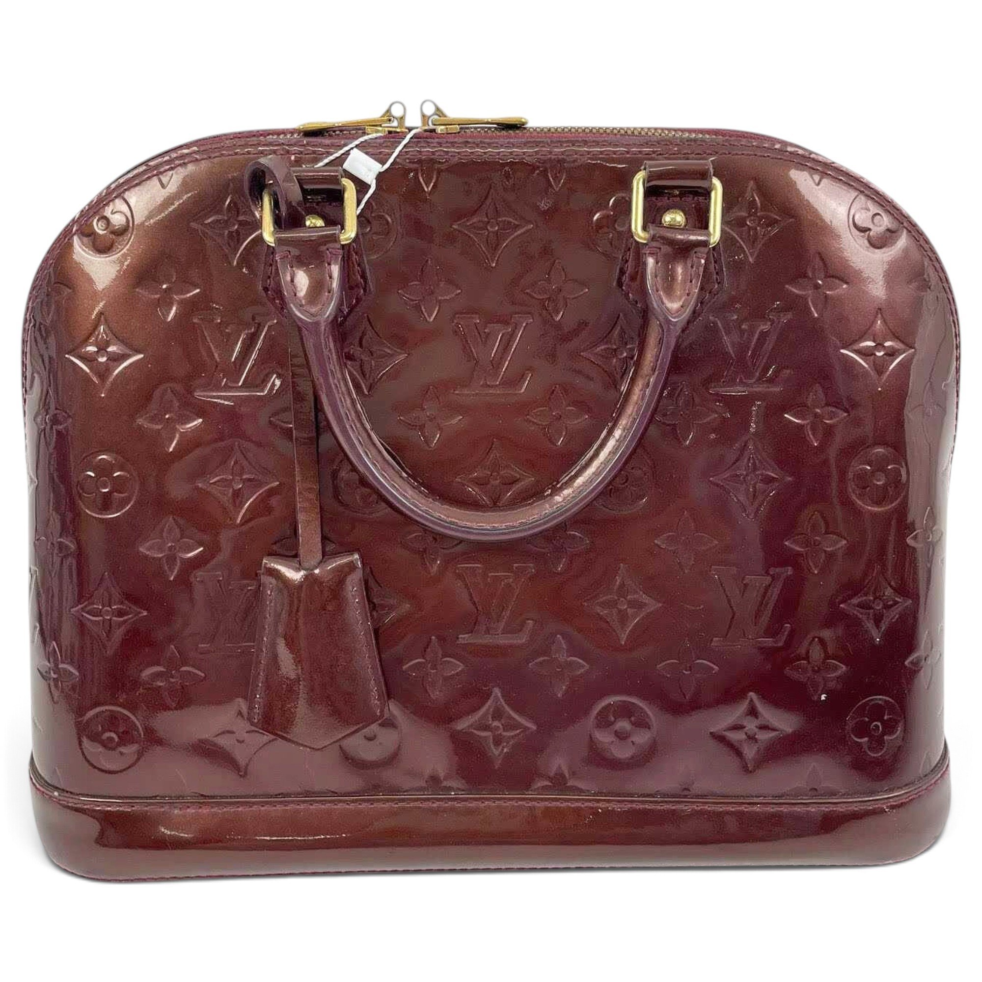 Alma patent leather handbag