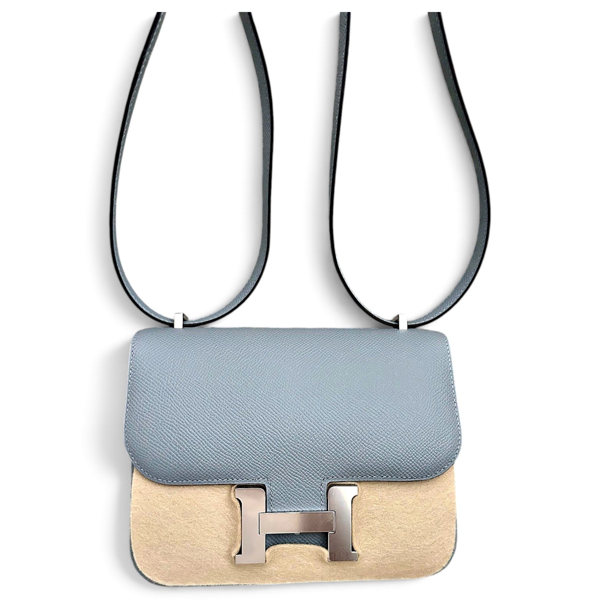 Constance leather crossbody bag