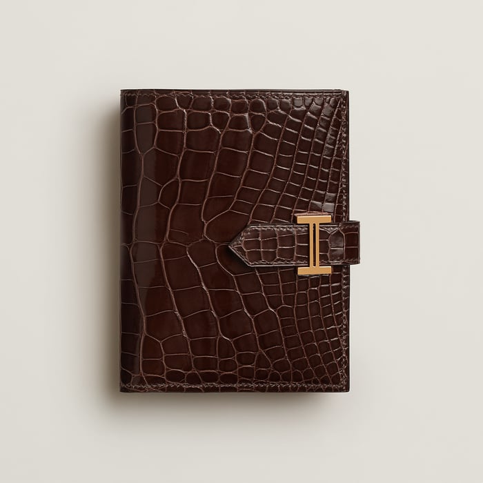 Gris Éléphant Bearn Compact Wallet