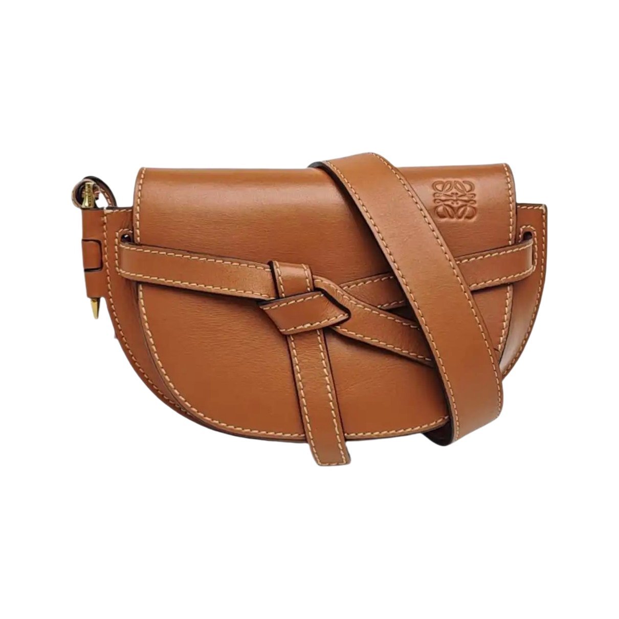 Gate leather handbag