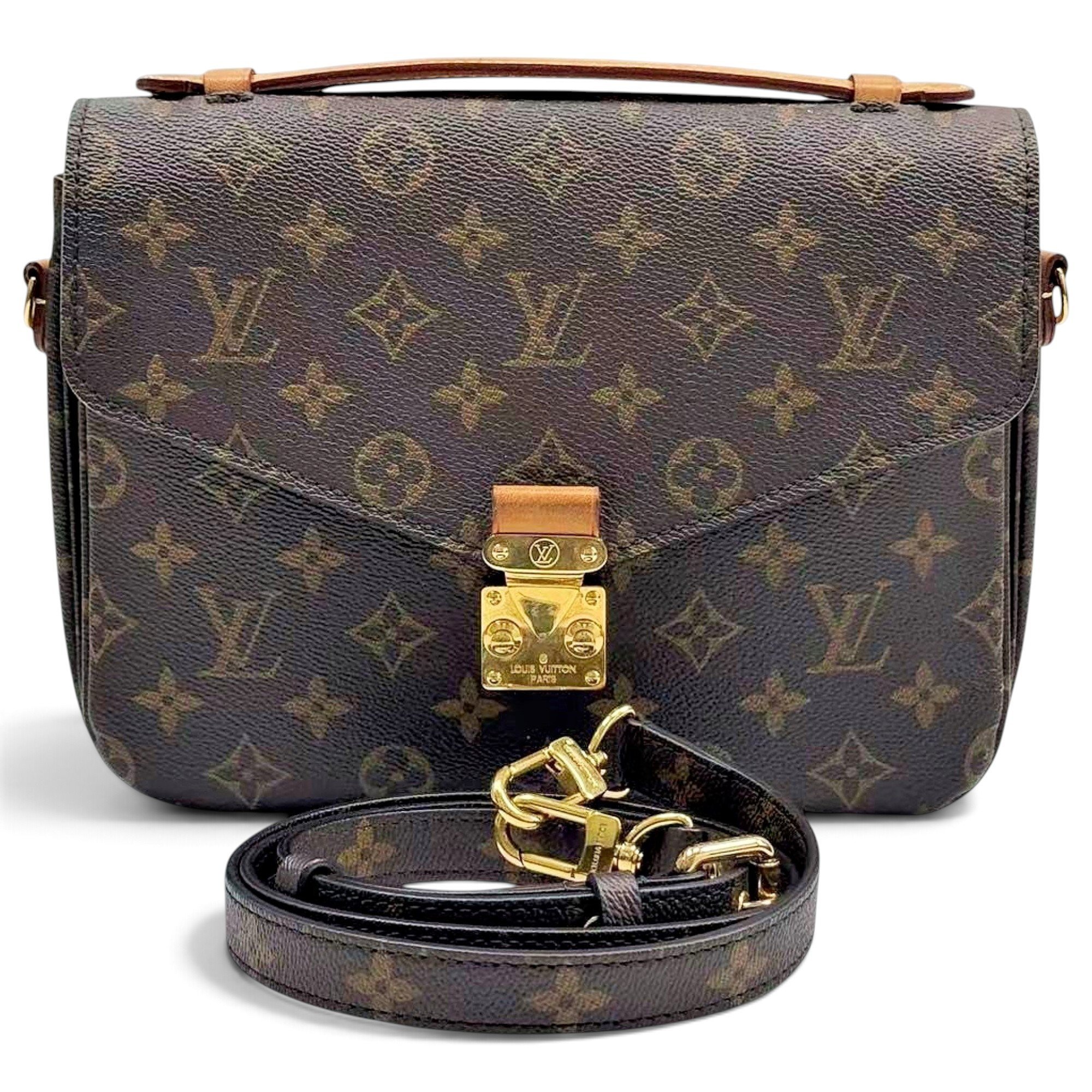 Metis leather handbag