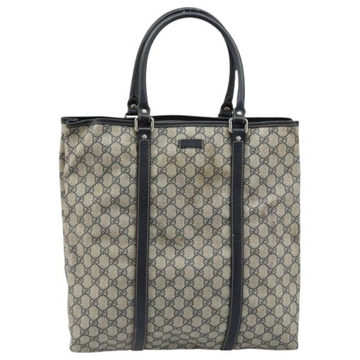 Leather tote