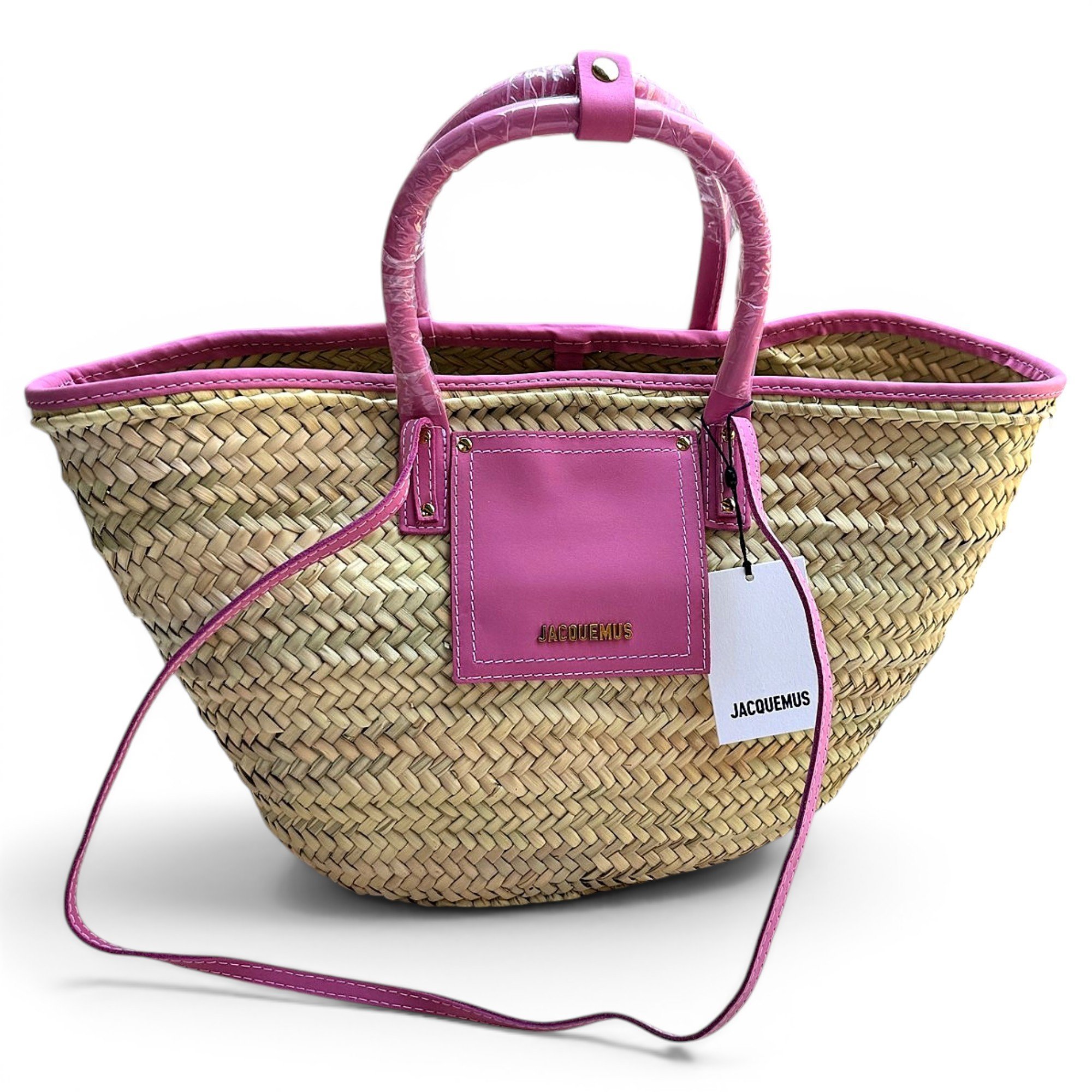 Le Grand Panier leather tote