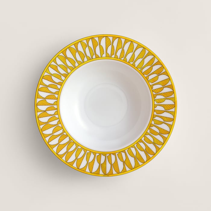 썽 꼴로리 Soleil d'Hermes 수프 플레이트