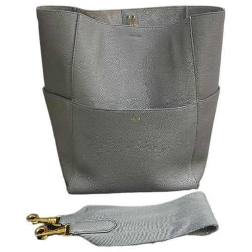 Seau Sangle leather handbag