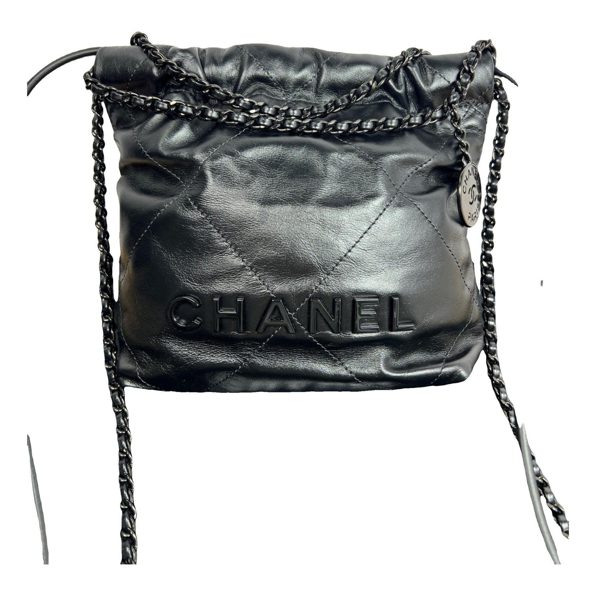 Chanel 22 leather crossbody bag