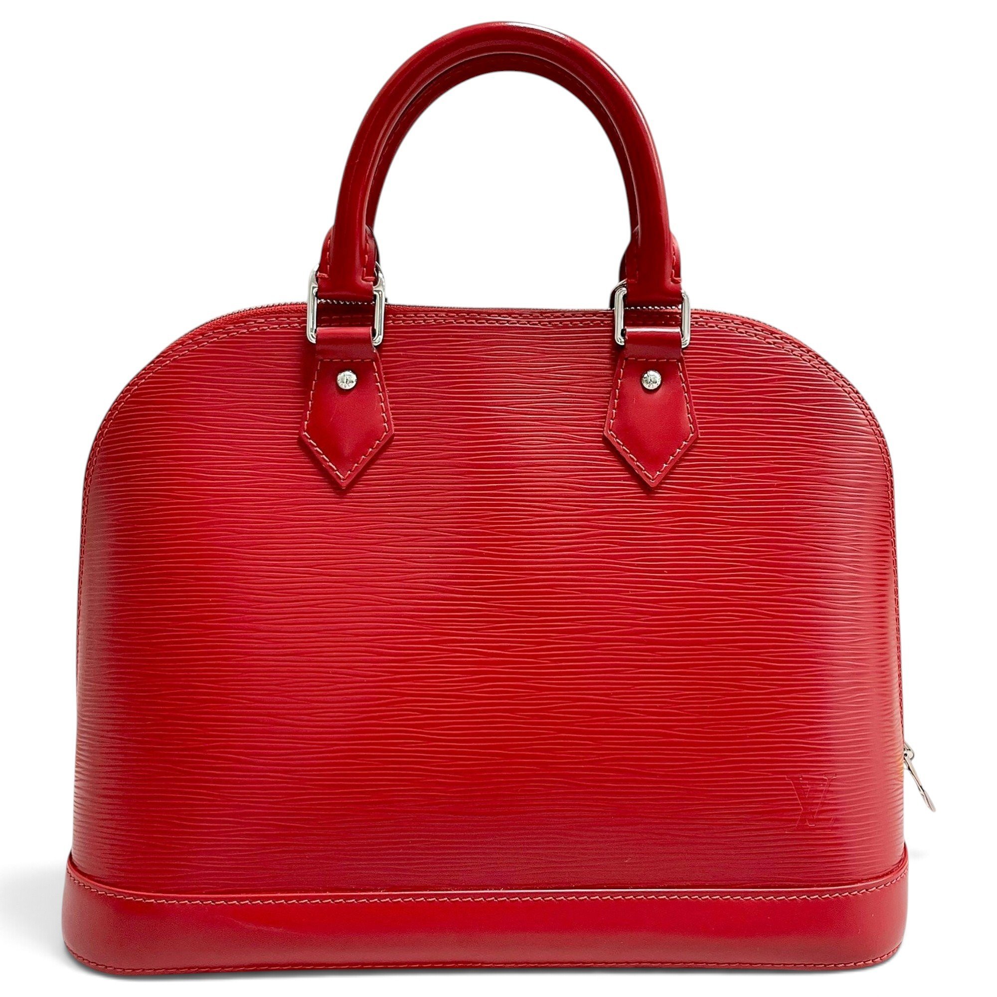Louis Vuitton Alma leather handbag