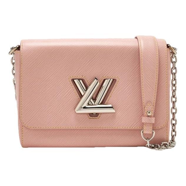 Twist leather crossbody bag