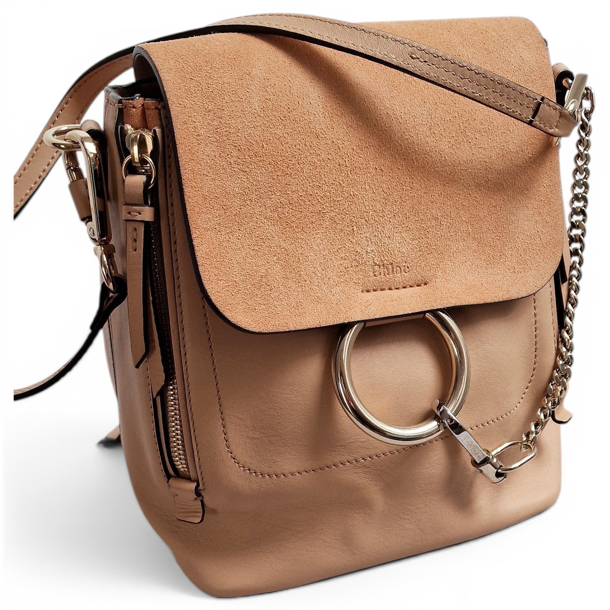 Faye leather backpack