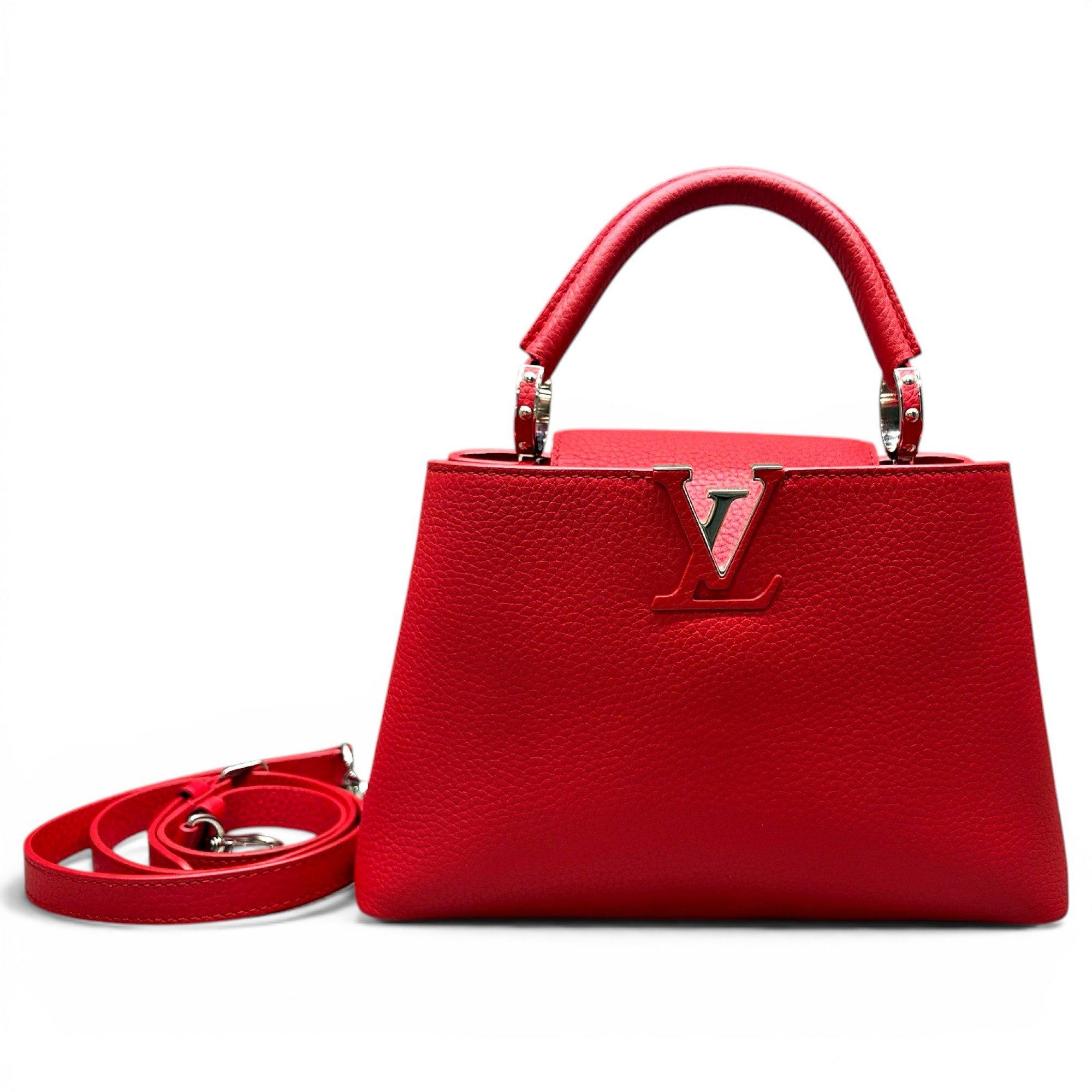 Capucines leather handbag