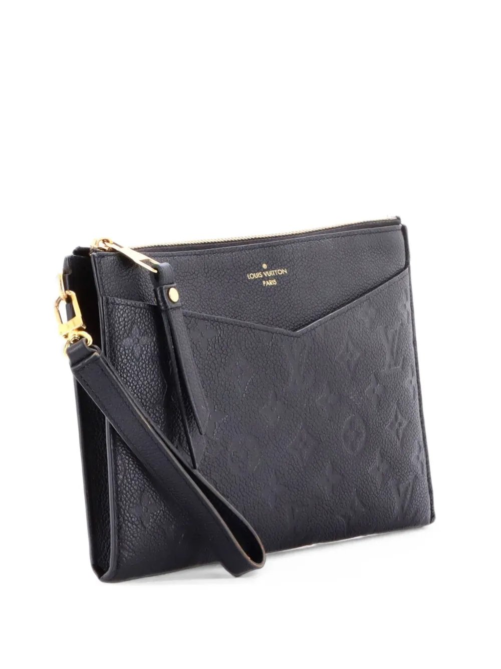 Pochette Melanie Monogram Empreinte Leather MM clutch bag