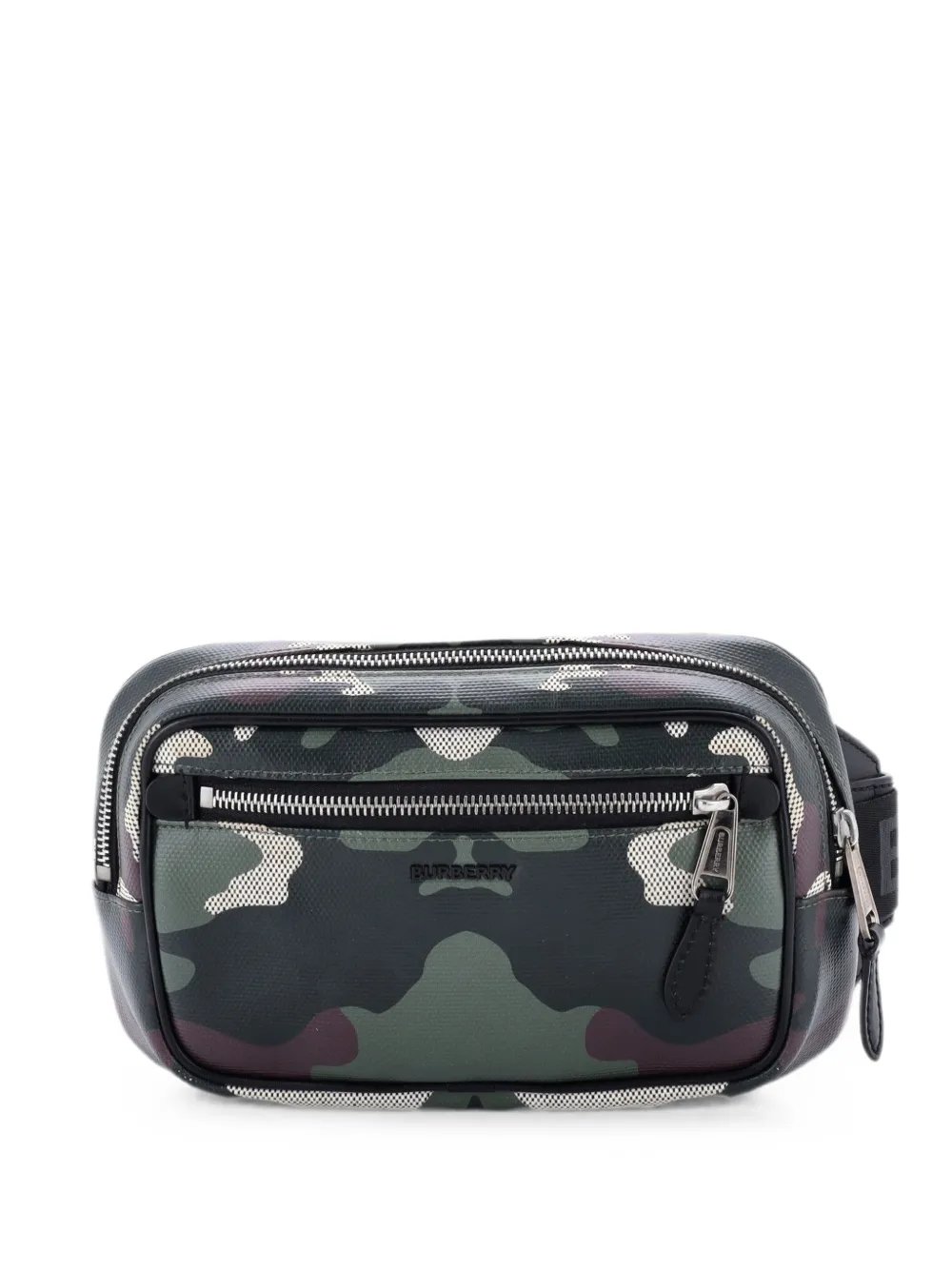 Bum Bag Camouflage Coated Canvas belt bag