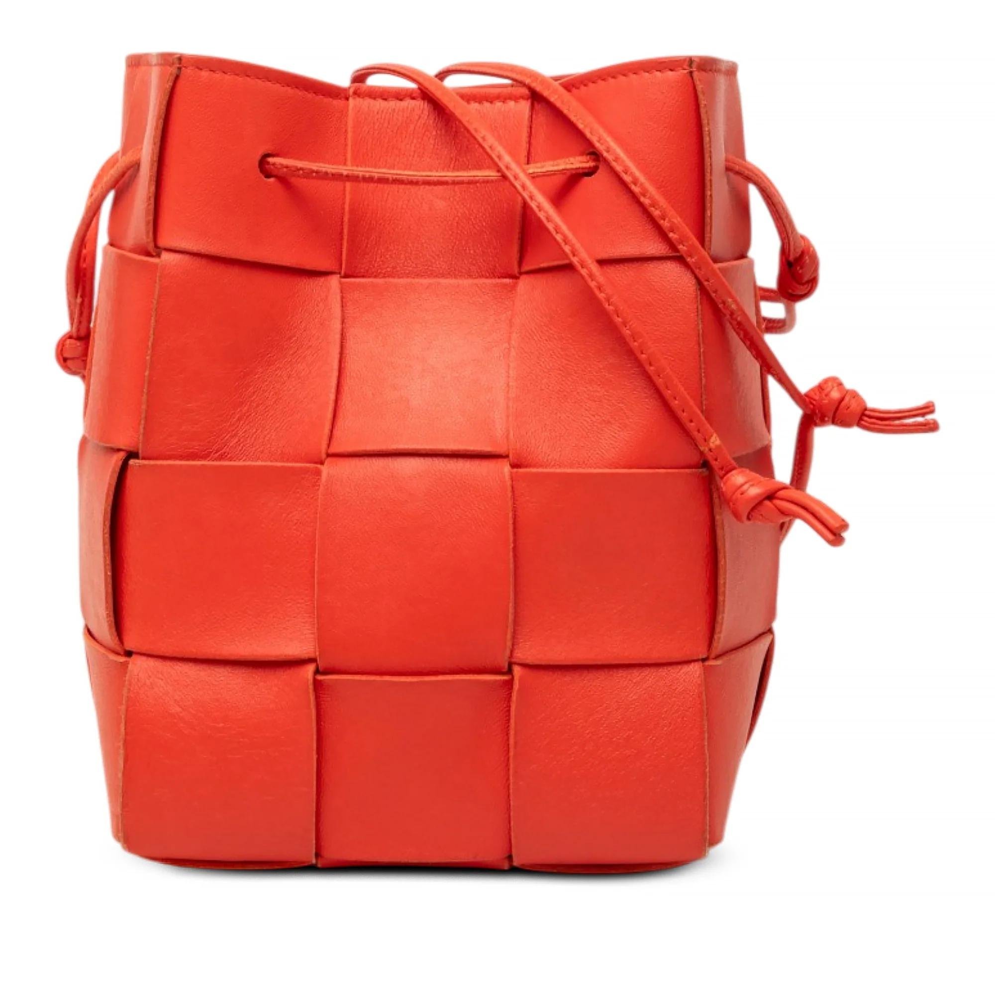 Cassette leather bag