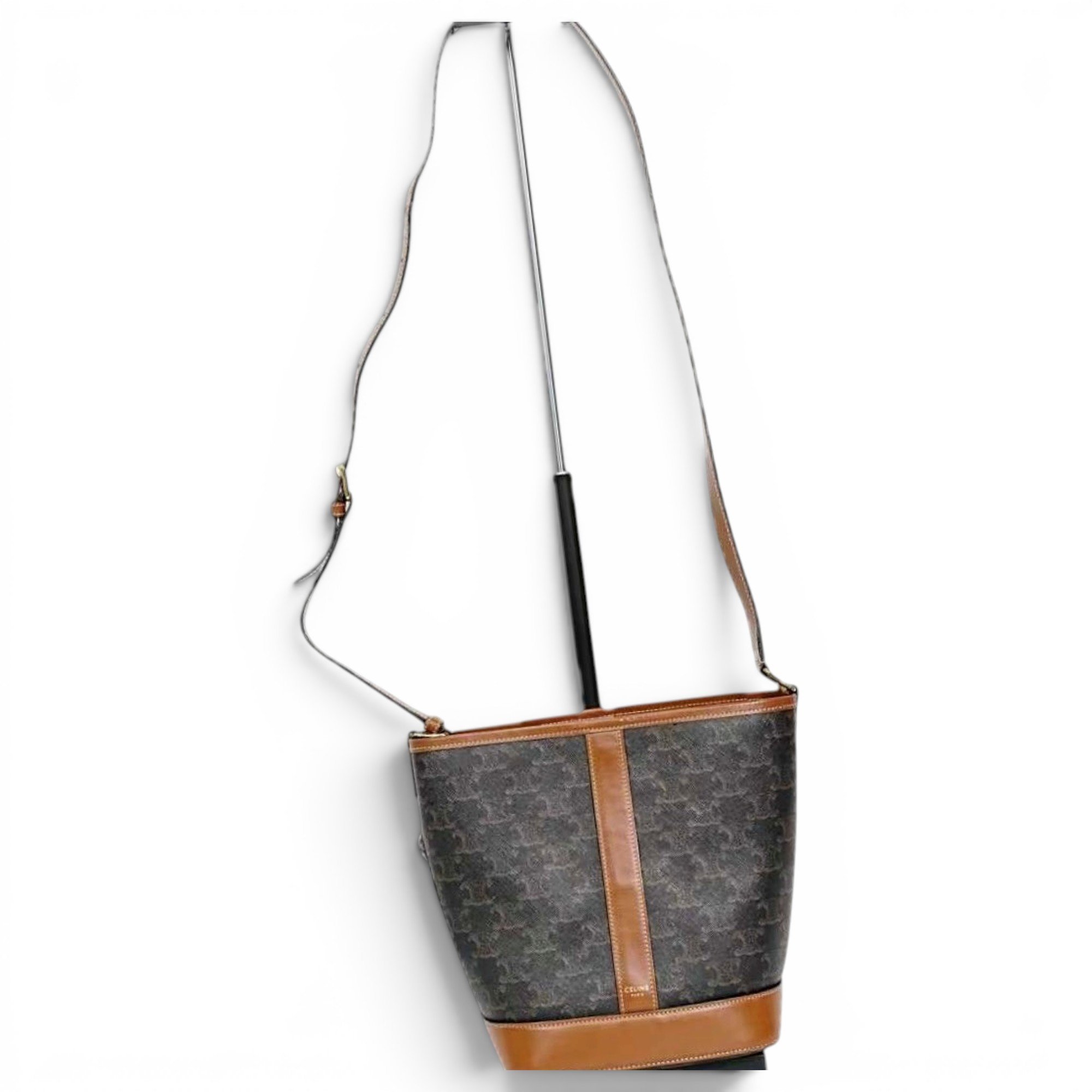 SAC SEAU leather handbag