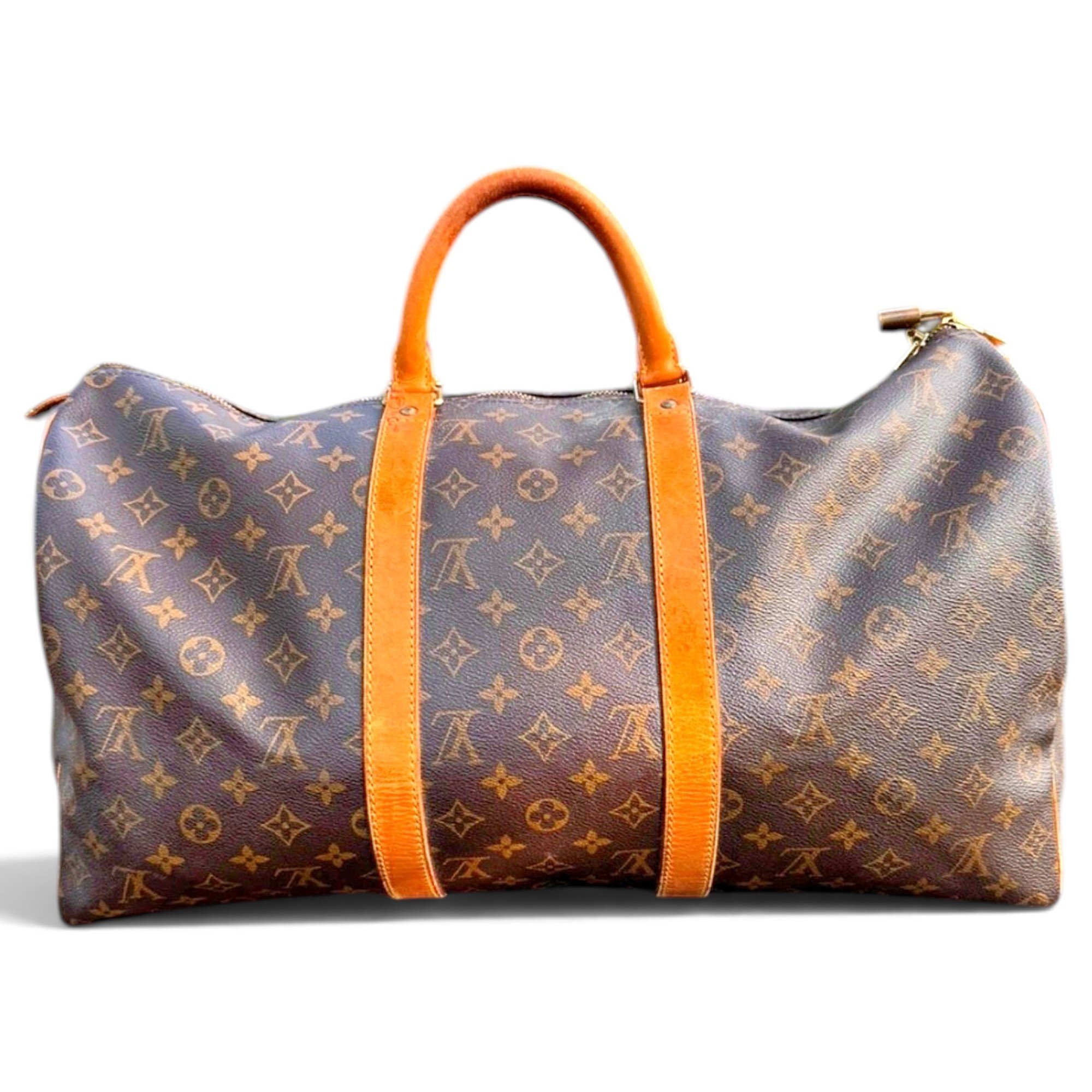 Keepall leather 48h bag