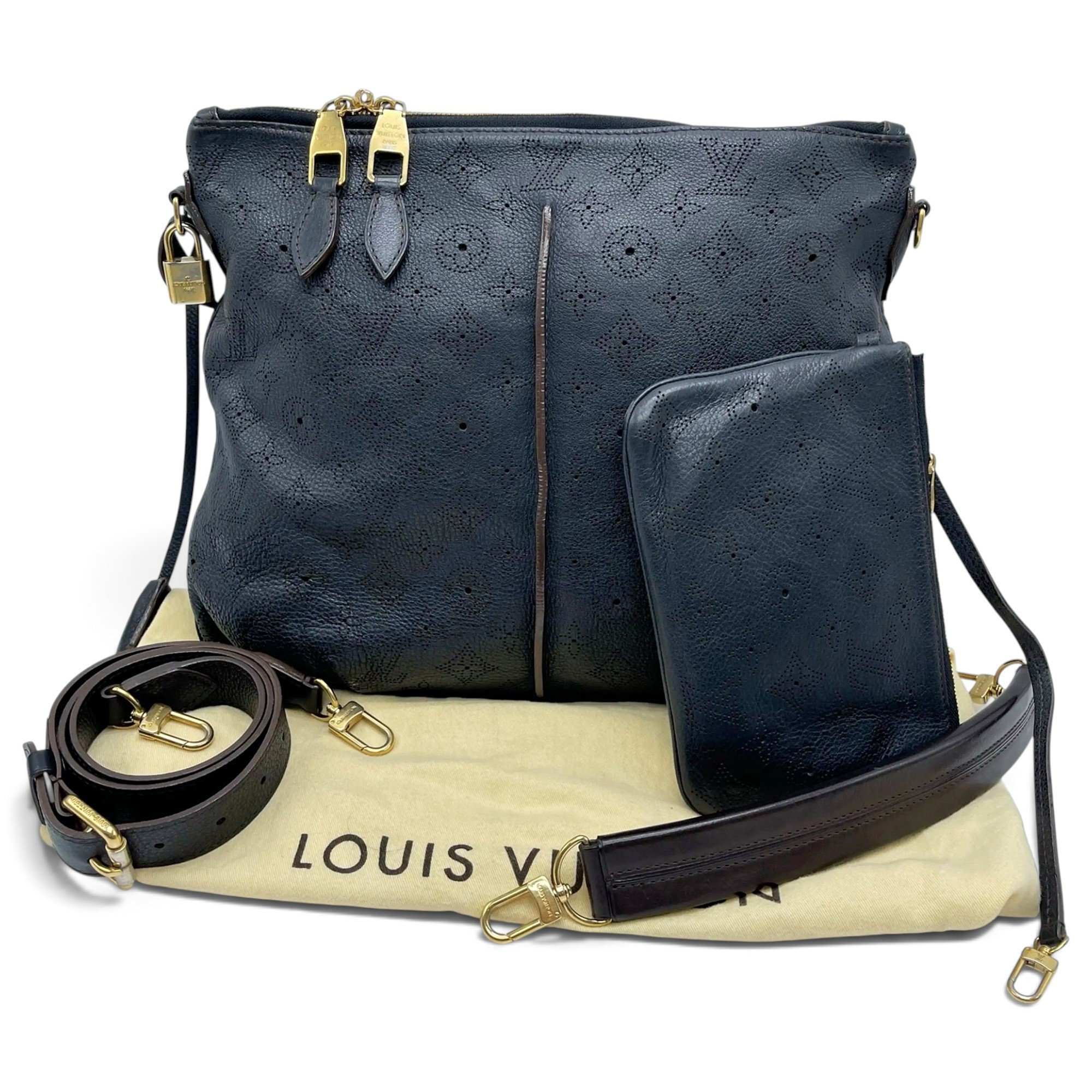 Hina leather handbag
