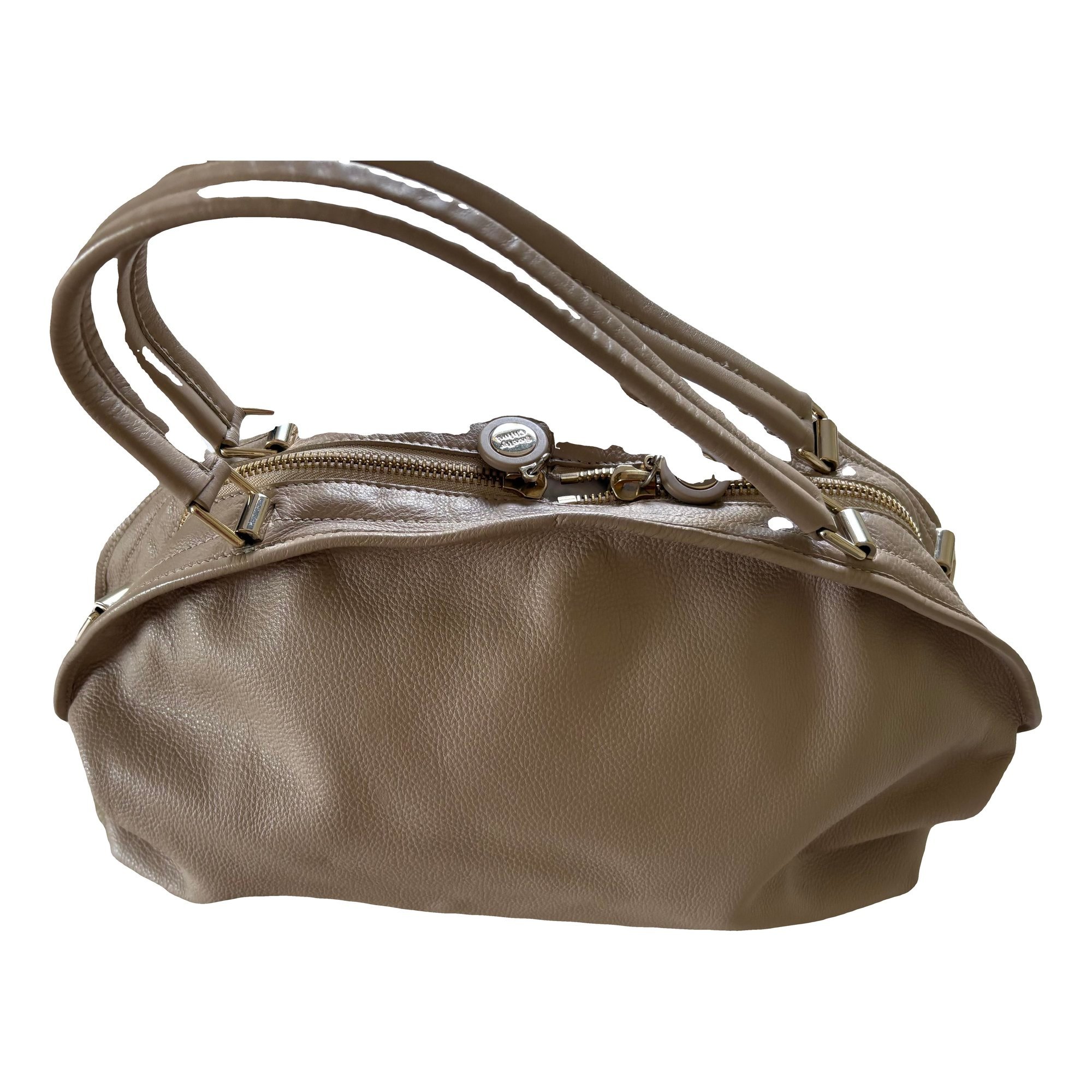 Leather handbag