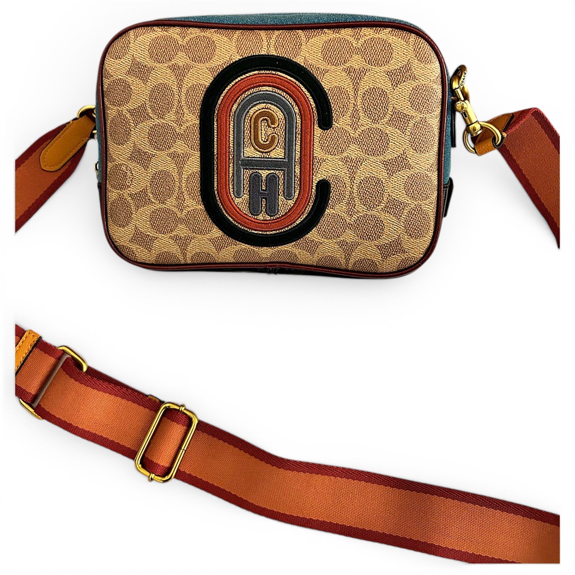 Leather crossbody bag