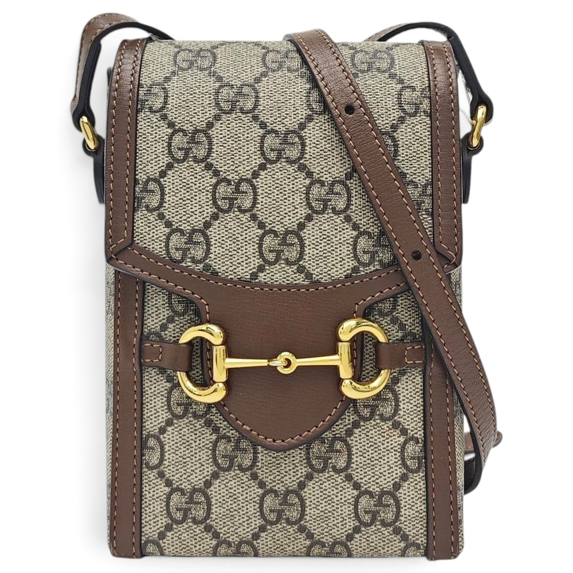 Handle Horsebit 1955 leather handbag