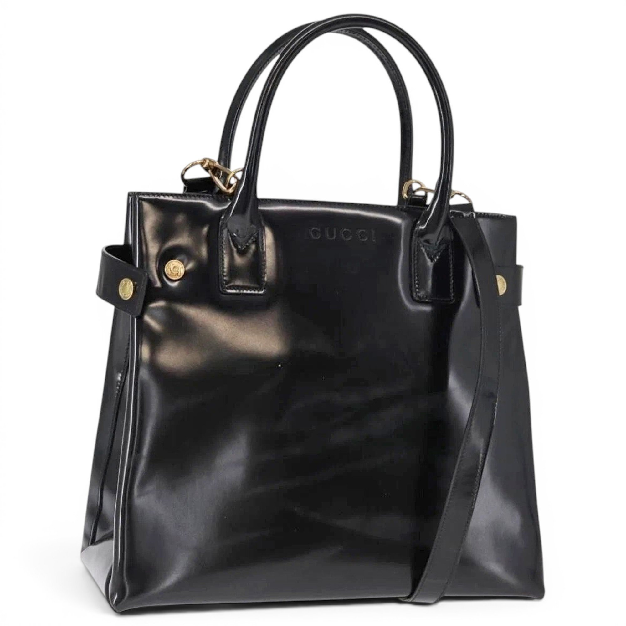 Leather handbag