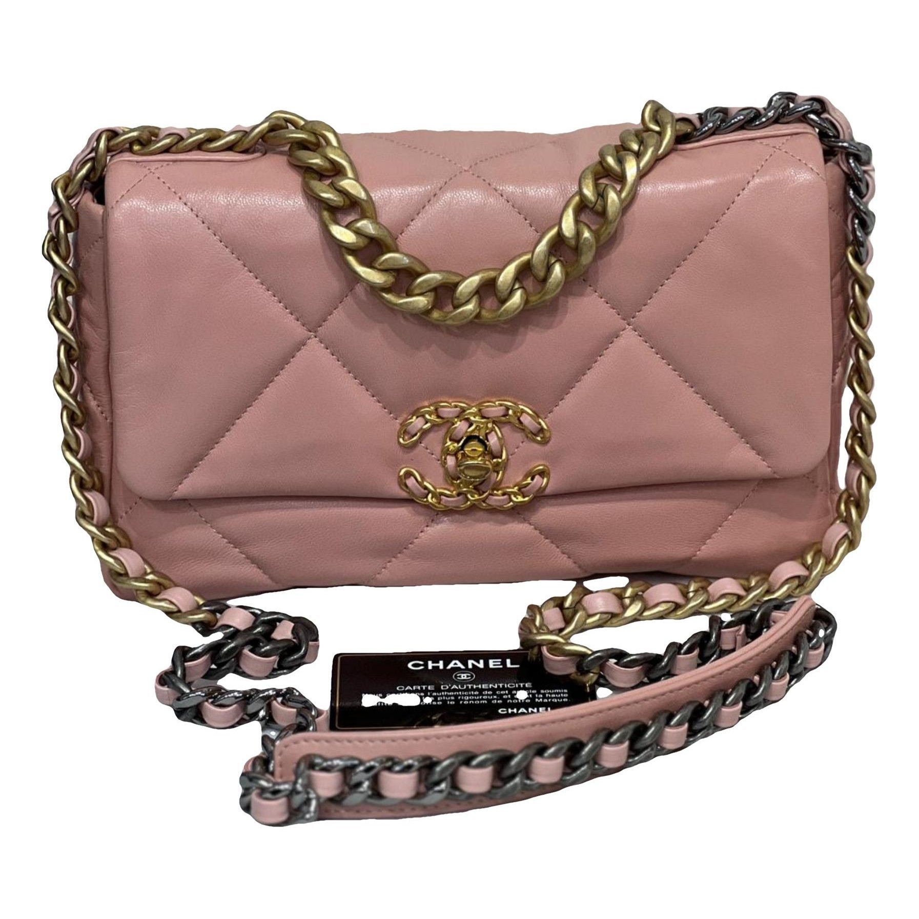 Chanel 19 leather handbag