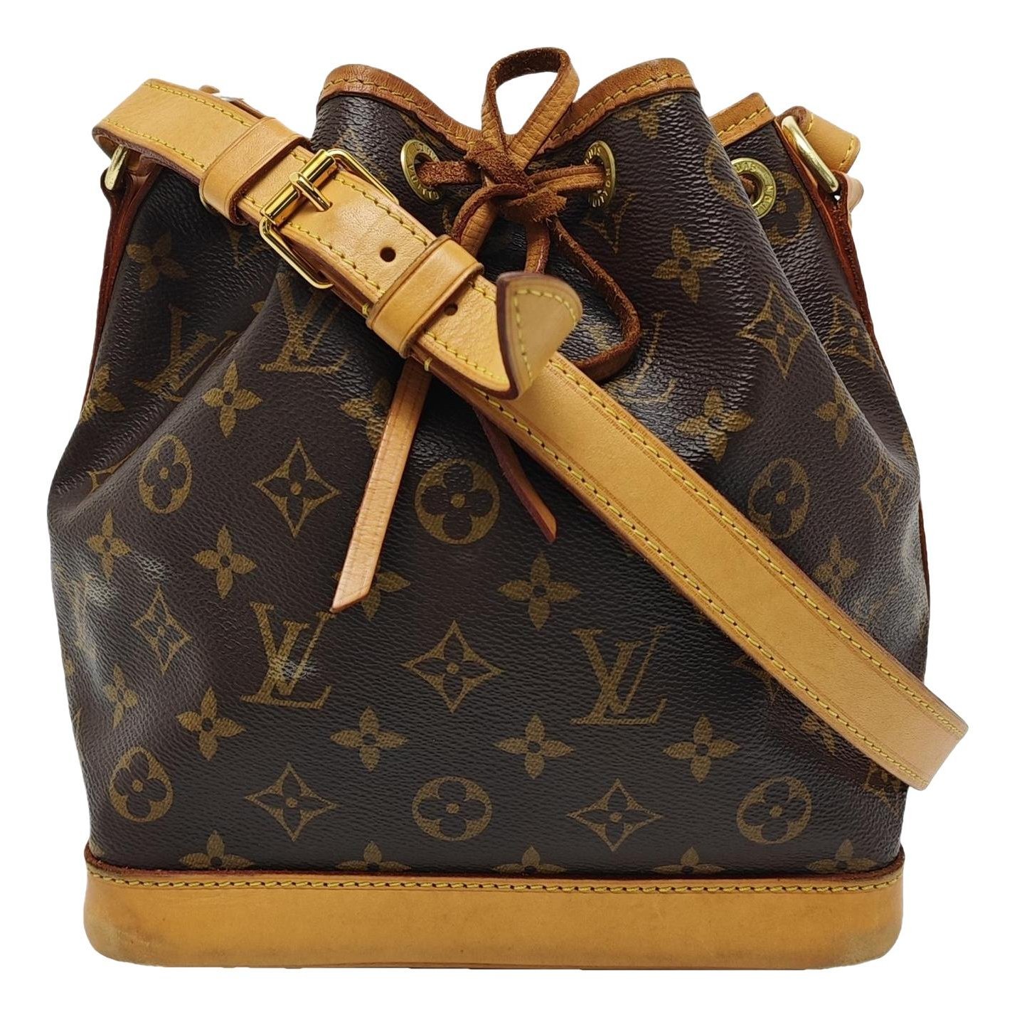 Nano Noé leather handbag