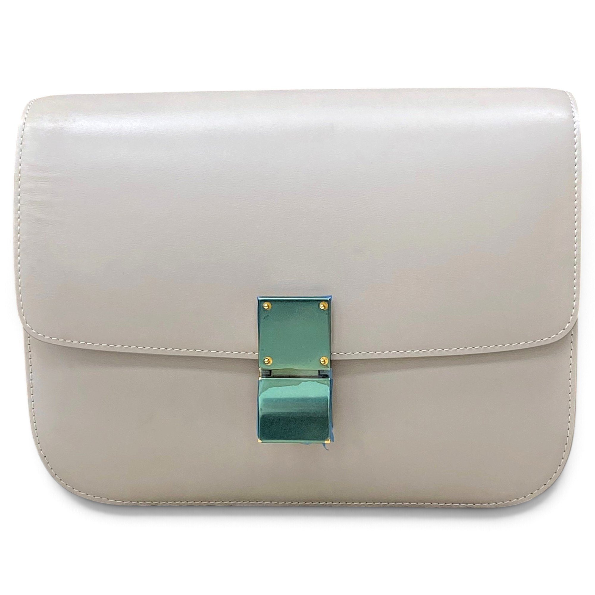 Classic leather handbag