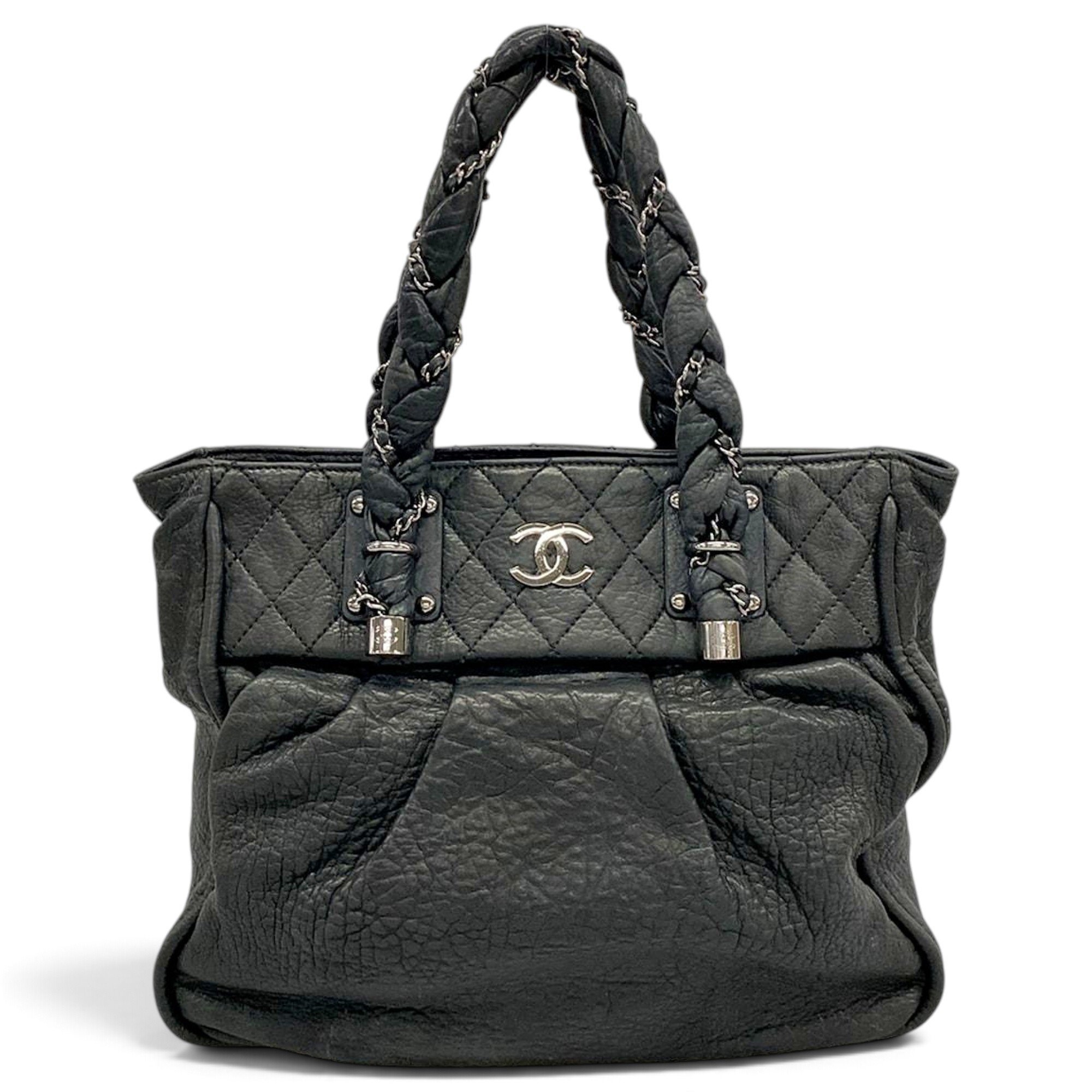 Leather tote