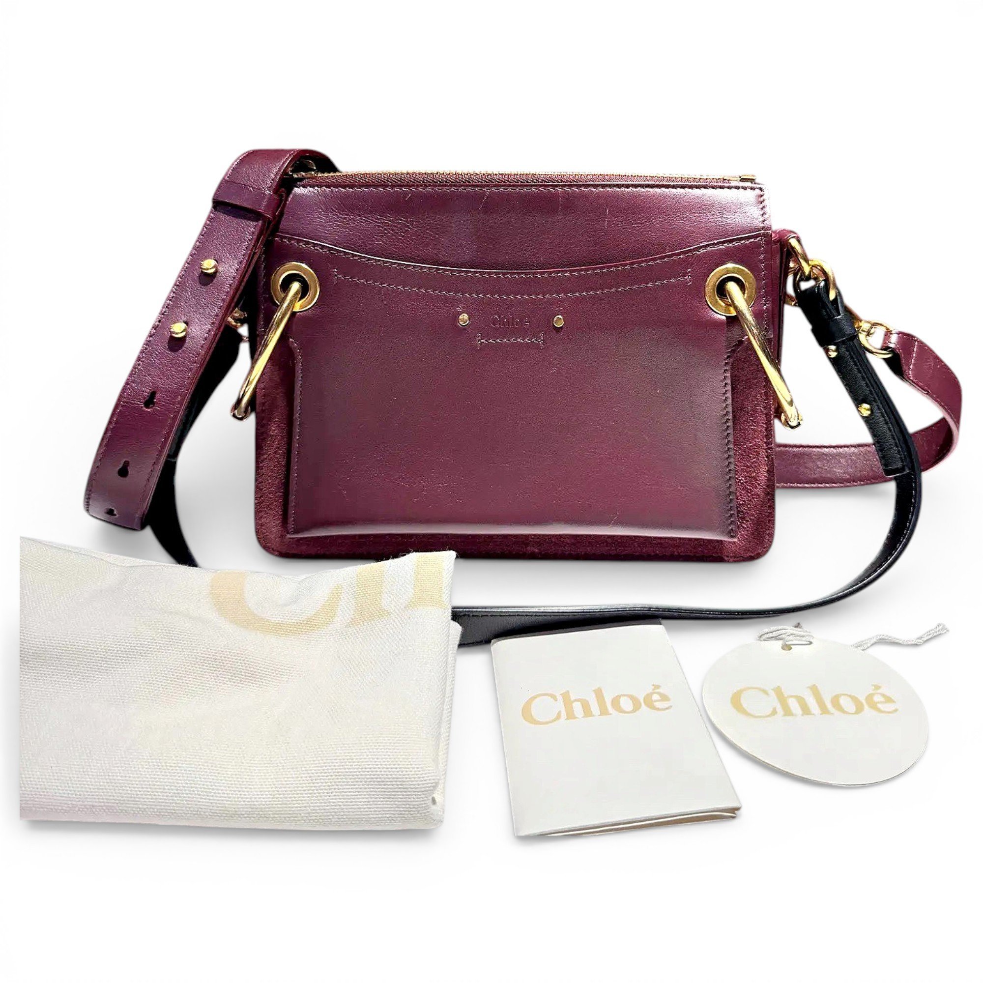 Roy leather crossbody bag