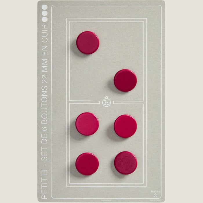 Random Lambskin Buttons