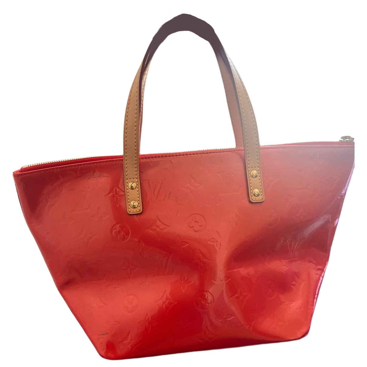 Bellevue patent leather tote