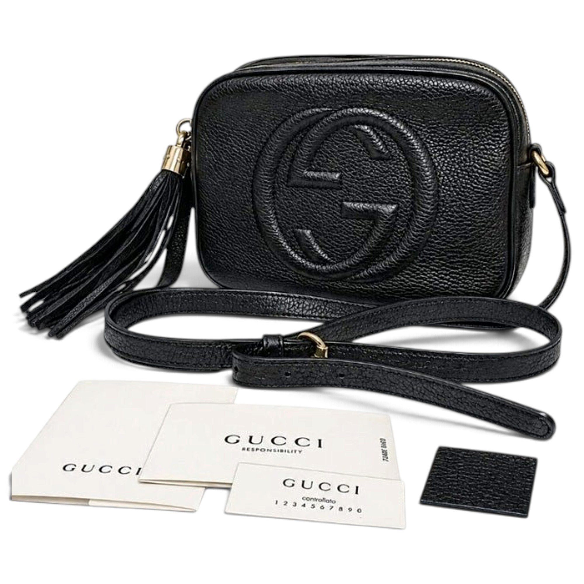Leather crossbody bag