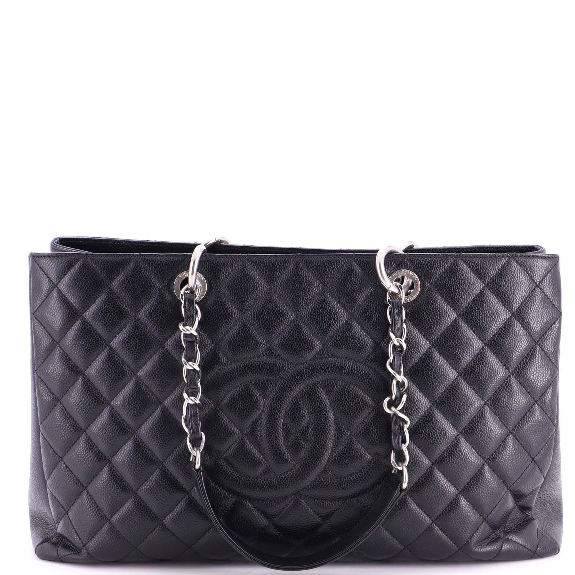 Classic CC Shopping leather tote