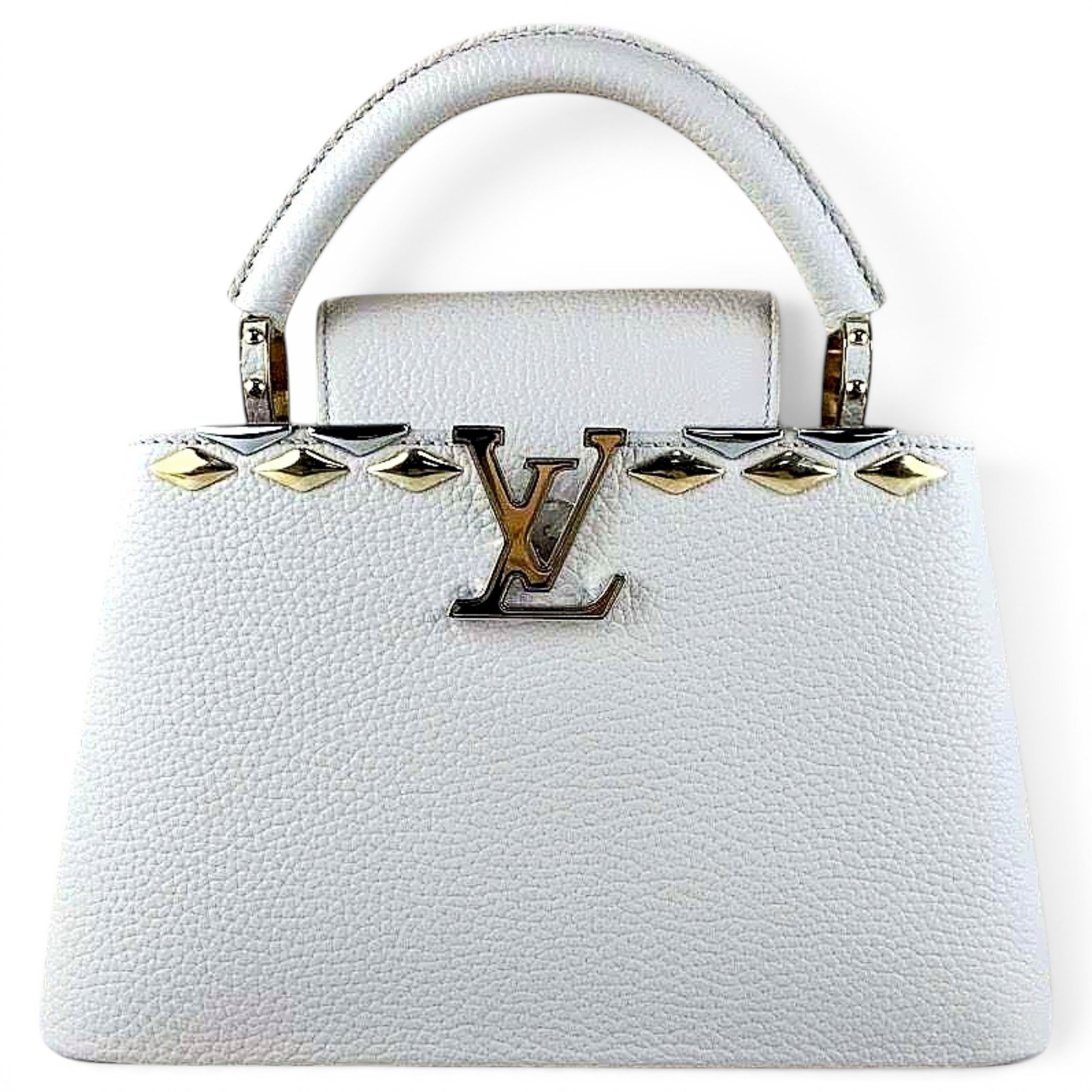 Capucines leather handbag