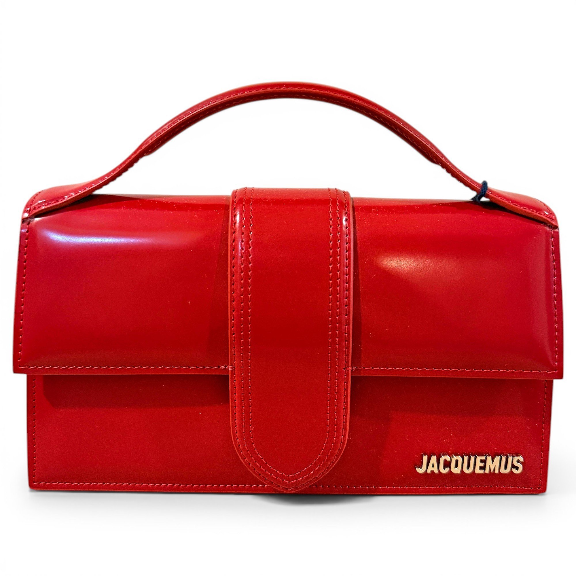 Le Bambino patent leather handbag